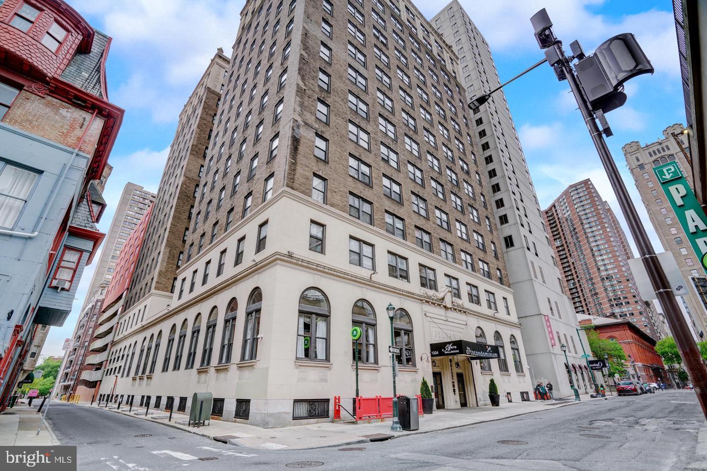 Welcome to Unit 506 at 1324 Locust Street, located in the sought after Arts Condominium in the heart of Center City Philadelphia. This beautifully renovated studio offers the perfect blend of modern style, comfort, and convenience, making it an ideal home base for enjoying the best of city living. Large windows fill the space with natural light, creating a bright and inviting atmosphere. Inside, you will find elegant flooring throughout. 

The Arts Condominium offers an impressive list of amenities, including a 24/7 front desk, bike storage, fitness center, laundry facilities, and free WiFi available in both the lobby and the unit. Utilities including water, electricity, internet, trash, and heat are all included, helping to simplify monthly living expenses.

Ideally situated near museums, theaters, restaurants, nightlife, public transportation, the Avenue of the Arts, and Rittenhouse Square, this studio places you in the center of it all. Enjoy effortless access to dining, shopping, entertainment, and everything Philadelphia has to offer.

Some photos have been virtually staged to illustrate potential furniture placement and decor. No structural features, room dimensions, or fixed improvements have been modified.