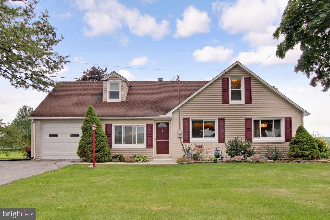 Storybrook charming cape cod lovingly maintained Updates incl new windows/doors/furnace/oil tank Architectural roof is 6 yrs old siding is 7 yrs old Features large FR retro kitchen Great room w/sliding doors that lead to spacious deck Large level yard has an incredible view! 2 story storage shed for all your toys+1 car gar Riding mower incl Too adorable to miss!