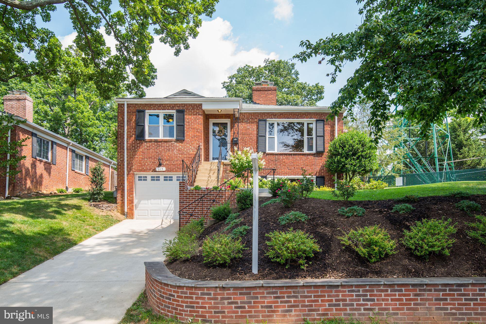 $20k Price reduction!!!Modern and Renovated Rambler. Kitchen recently updated with new cabinets, granite, new appliances and is open to the dining room and living room. Living room has large picture windows, built-ins and a wood burning FP, with marble surround. Rich hardwoods throughout main level. Newer windows. Both bathrooms are newly renovated. Backyard patio & gorgeous landscaping! A 10+