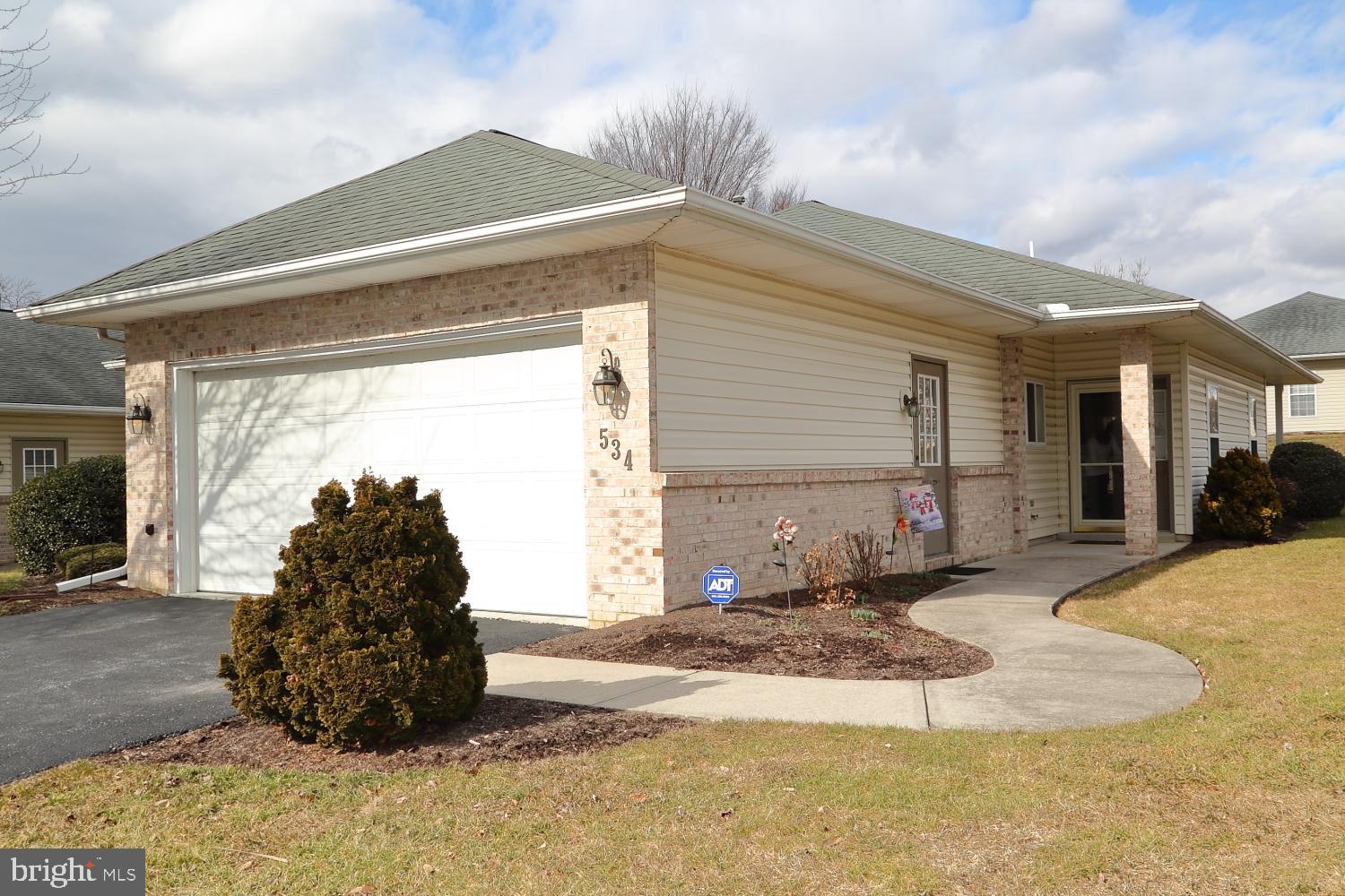 Enjoy the carefree lifestyle, well maintained home in Mount Joy. Great open floor plan, eat in kitchen, all appliances stay, clothes dryer has both gas and electric hook up. lots of newer amenities, new water softner,heating and cooling system installed 2015, garage door opener 2017. Enjoy the 40 x 10 covered patio for those summer family gatherings. take a look today.