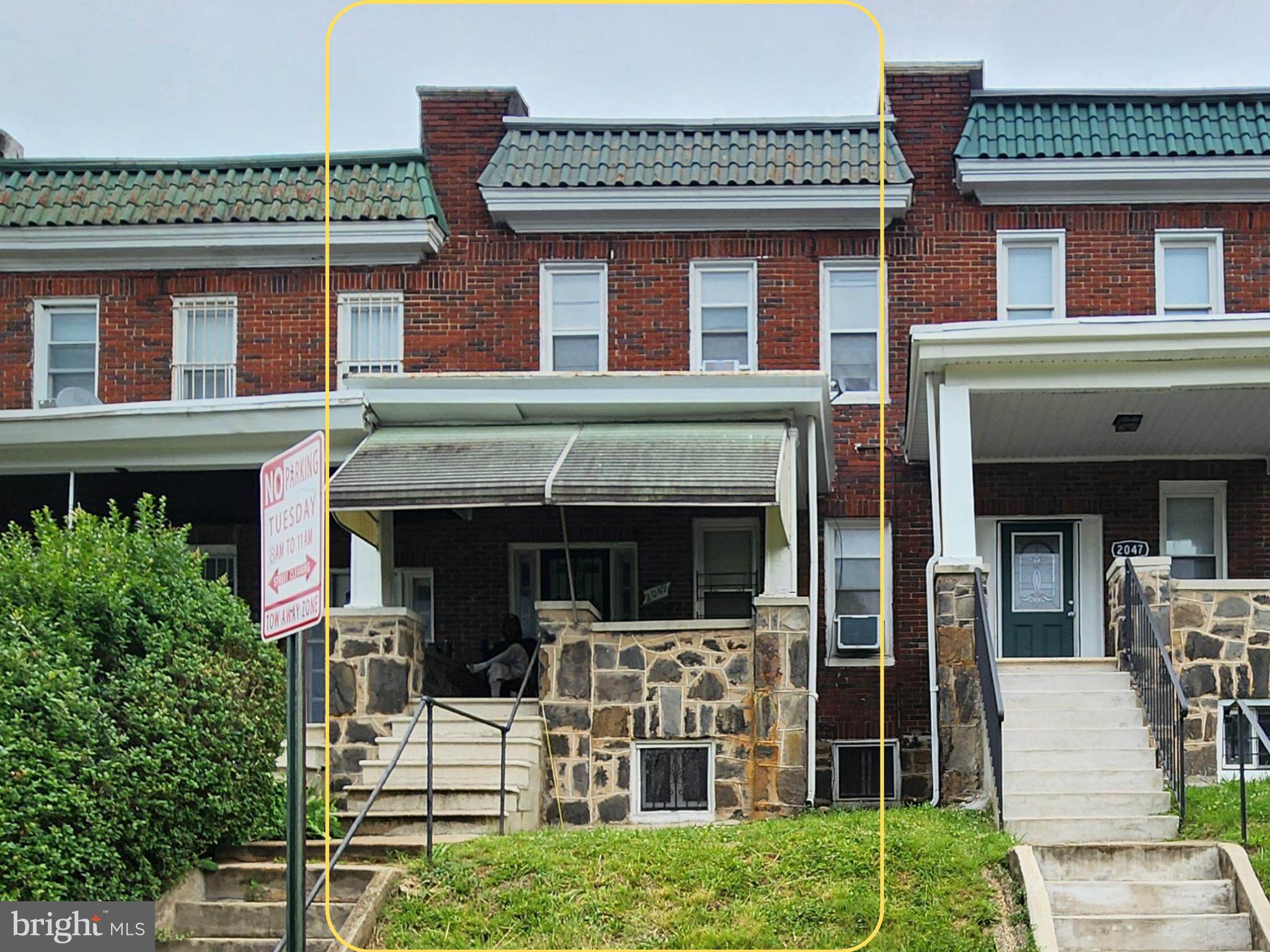 ONLINE AUCTION: This auction takes place on the Ashland Auction Group website bidding platform. Bidding begins 7/3/2026, 10:00 AM. Bidding ends 7/7/2026, 11:30 AM. The list price is the suggested opening bid. Deposit: $7,500.

This two-story townhouse is located in the Mondawmin neighborhood of Baltimore City. Residents can enjoy the nearby attractions such as the Coppin State University, Mondawmin Mall, and  Rawlings Conservatory. The property is occupied. The area provides easy access to Liberty Heights Avenue and Gwynns Falls Parkway, offering convenient connections to major Baltimore commuter routes.