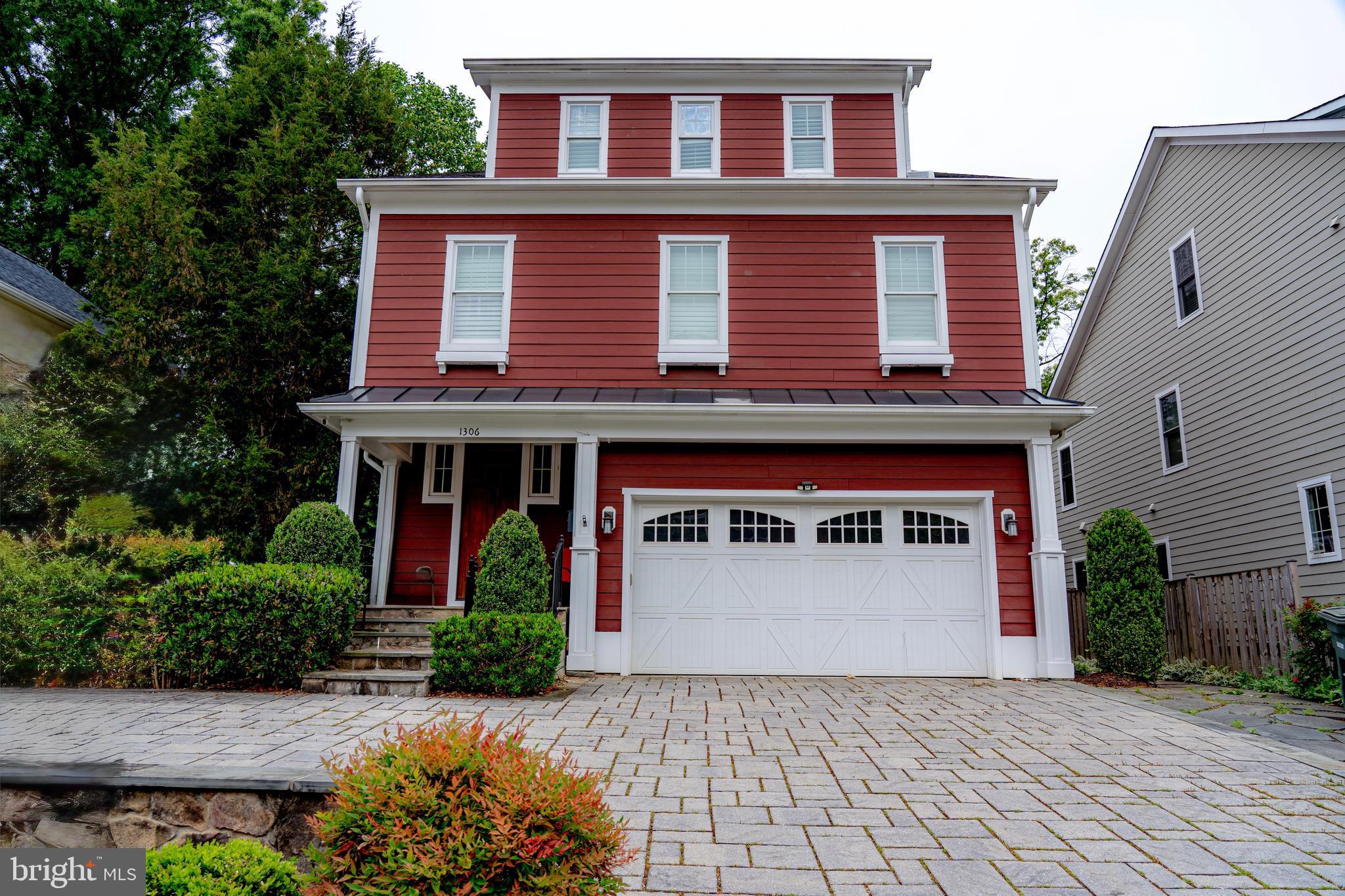 Stunning custom-built 4-level Craftsman just three blocks from Ballston Metro, perfectly positioned in the heart of Ballston/Virginia Square on a premium lot with a large paver driveway and oversized 2-car garage—this home delivers luxury, space, and presence from the moment you step into the grand foyer; the main level features a private office and a chef’s kitchen with custom cabinetry, a 48” industrial 6-burner range, and Carrera marble, opening to a refined living room with tray ceilings and a fireplace, plus a unique indoor/outdoor room with a floor-to-ceiling wood-burning fireplace; upstairs offers 4 spacious bedrooms and a versatile 4th-floor loft, all enhanced by a fully integrated Sonos sound system, while the massive lower level boasts a full movie theater, wet bar, and expansive living space; complete with a backyard sport court—this is Ballston living at its finest. Being sold AS IS. Seller Reserves the right to accept or reject any offer.