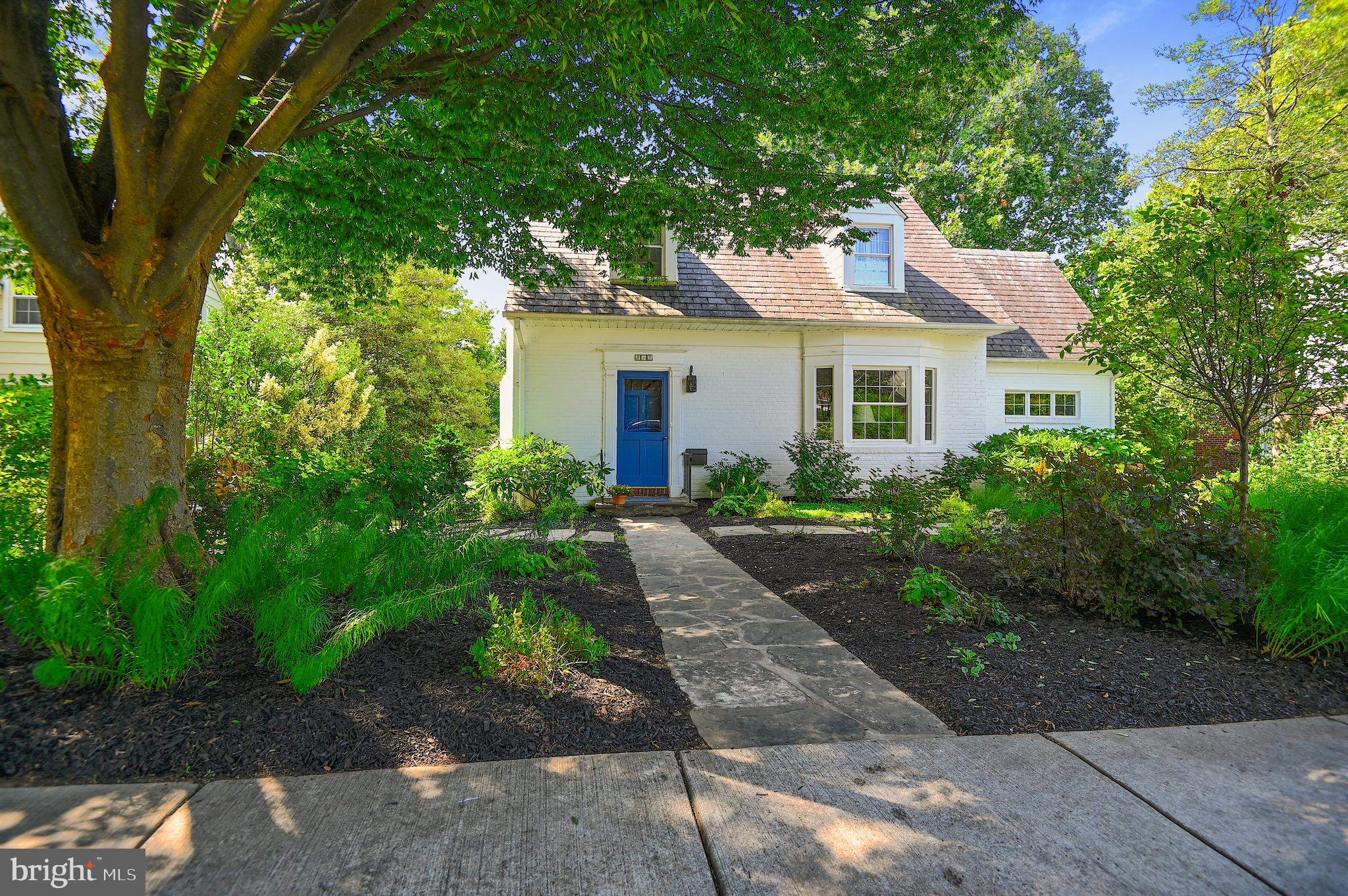 Come view this charming, beautifully maintained and thoughtfully updated 4BRM/3BATH Cape Cod on a professionally landscaped .45 acre lot.  The 1st level includes a comfortable living room w/ built-ins, oak flooring & a wood burning fireplace – The dining room has a large window w/ natural views, a built-in cabinet & oak flooring - The Shaker style white kitchen (2017) has “Alpine Mist” Caesarstone countertops, subway tile backsplash, stainless steel appliances, a spacious pantry closet, a Gazzinni “Trendy Shadow” tile floor & recessed lighting. The 4th BRM w/ an ensuite full bath round out the 1st level. The second floor consists of three (3) nice bedrooms and a hall bath w/ beaded board paneling, a tiled tub/shower combo, tiled flooring & a pedestal sink. The lower level consists of a generous family room w/ tongue and groove paneling, cedar closet & recessed lighting. In addition, you will find a 3rd full bath w/ a tiled shower stall, built-in cabinets, recessed lighting & a front loading LG washer and dryer – The Carrier gas furnace & the water heater were replaced over the last few years. The exterior has a flagstone front walkway, bluestone pavers, gardens designed by Chesapeake Landscapes & a 2-car paved driveway. Enjoy this walkable neighborhood w/ EZ access to multiple services and the Towson Business District.