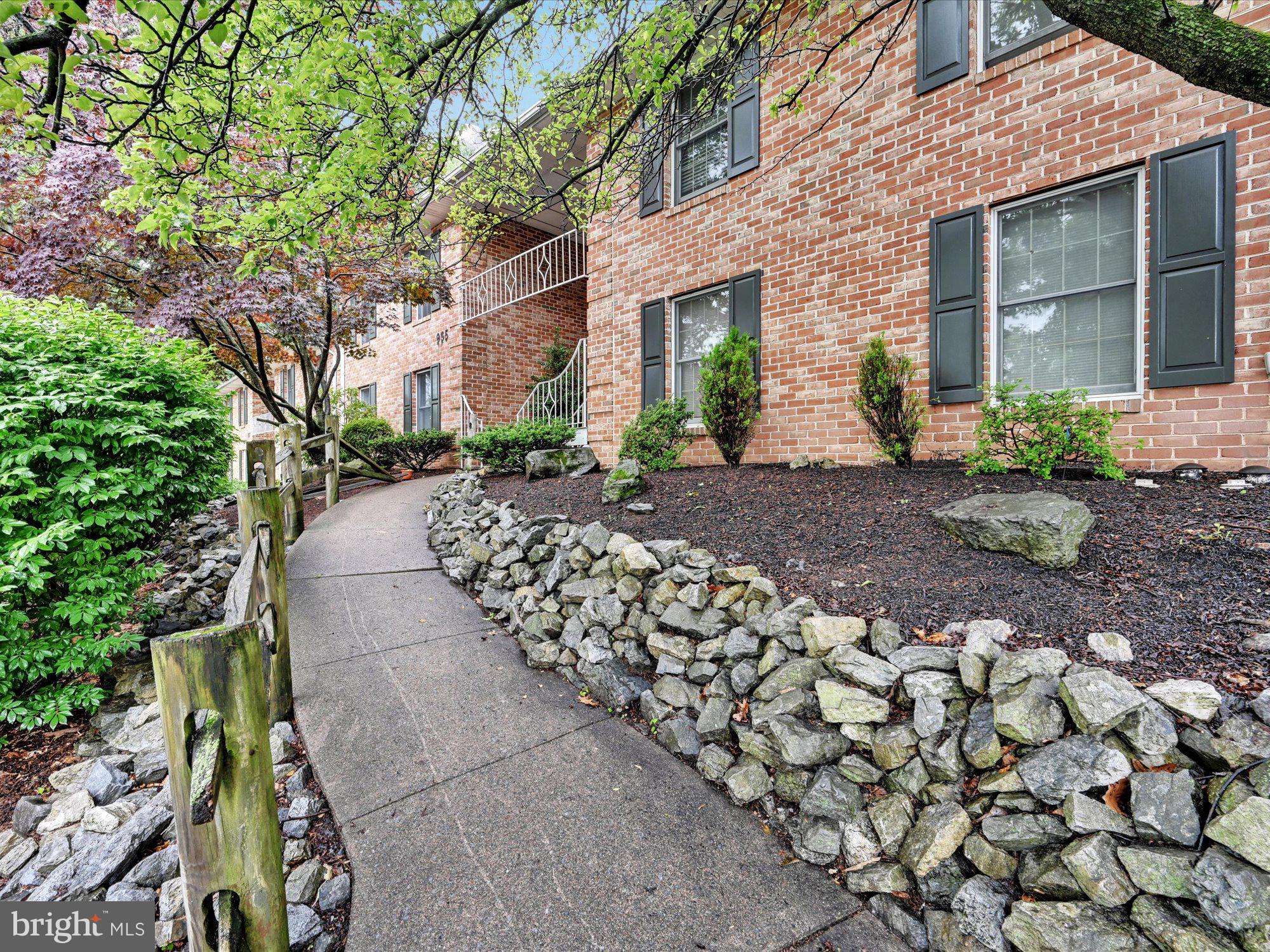 Looking for maintenance free living? Look no further than this adorable, well maintained 2 bedroom 1.5 bath condo, with an updated bath, large living room and nice sized bedrooms.   Surround yourself with natures sounds  and watch the deer on this oversized screened in porch. So very tranquil and serene from this second floor walk up . location, location, location - Bike trails, Shanks park, Bullfrog Valley Park and HMC are all close by. Washer , Dryer and Refrigerator convey. Why rent when you can own this beauty?