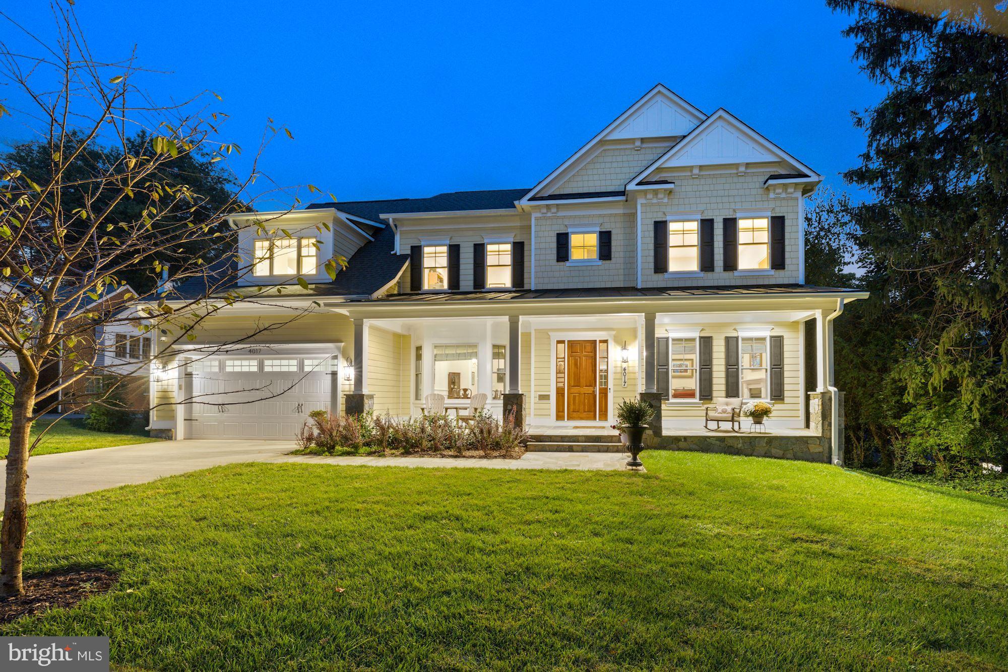 Welcome to the custom built home of your dreams! This gorgeous home boasts over 7,000 square feet and exudes luxury with amenities such as an impressive home theater with a Bowers & Wilkins surround sound system, a large open deck built with Transcend composite planks, and oak hardwood floors on both the main and upper levels.  The magnificent kitchen was designed to rival any professional kitchen with its 36 inch Sub-Zero Freezer and Refrigerator, KitchenAid Warming Drawer,   Bosch Under Cabinet Microwave, Pot Filler, Wolf range with Grill and Griddle, Wolf Range Hood, Upper and Lower Wolf ovens, in addition to the Farmer Koehler cast iron sinks and quartz countertops throughout. If that's not enough, the larger than life Anderson windows allow the natural light to pour in over the open and airy floor plan, and provide views of the backyard with its large Beech trees on this nearly half acre lot. It's nothing short of picturesque. If you need to unwind at the end of the day, nearly all of the bathrooms have been upgraded to soaking tubs, and the primary bathroom boasts a free standing MTI tub with Delta fixtures. Also, no need to worry about parking at your new home with a generous driveway and two car garage.  

As for this desirable location, you will find countless restaurants in any direction, nearby movie theaters and a Harris Teeter right down the street. This home is very convenient to Bethesda, Chevy Chase, the Beltway (495) and major roads leading into DC. It's also right around the corner from the Cedar Brook pool club, and your home feeds right into North Chevy Chase Elementary School, Silver Creek Middle School, and Bethesda-Chevy Chase High School. 

We invite you to visit soon because a home like this doesn't become available very often and won't be available for very long. Come view and make an offer today!