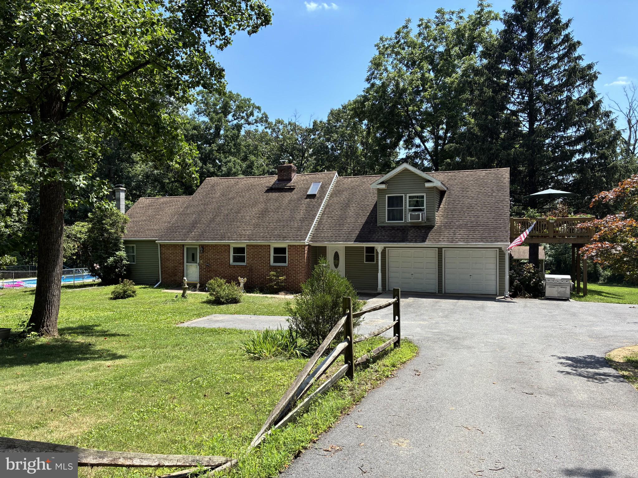 OPEN THIS SATURDAY July 25th from 1:00 PM - 3:00 PM.
Welcome to your own private oasis, nestled on 3 acres in the highly sought-after Cumberland Valley School District! This spacious home offers 5 bedrooms, 3.5 bathrooms, a 2-car garage, and an impressive 3,428 square feet of living space. Enjoy your own backyard retreat featuring a beautiful in-ground swimming pool—perfect for relaxing, entertaining, and making lasting memories. The stunning sunroom provides the ideal space to unwind while taking in the peaceful surroundings and natural beauty of the property. Seller just installed mini splits for air and heat. Offering privacy, space, and resort-style amenities, this exceptional property is truly a rare find!