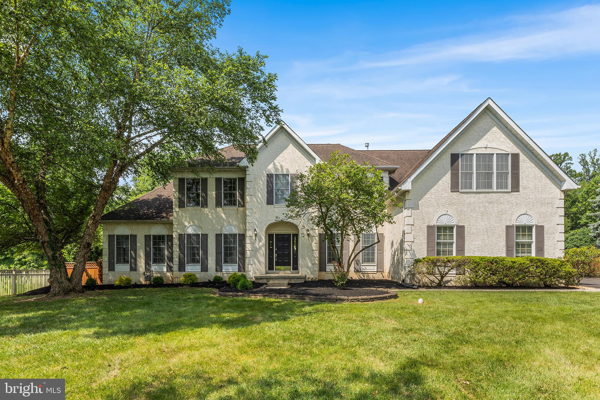 **Offer deadline has been set to Thursday at 11am** Your Dream Home Awaits in Stoney Ford Estates! 

Discover an extraordinary opportunity to own a meticulously maintained home, cherished by its original owners. This spacious residence boasts 6 bedrooms and 4.5 bathrooms, offering an expansive 4,300+ square feet of luxurious living space. From the moment you step inside, you'll be greeted by an inviting ambiance and timeless design. The home features generously sized bedrooms and multiple living areas, providing ample space for relaxation, entertaining, and everyday life. 

The heart of this home is its bright and open kitchen. It's fully equipped with a light filled breakfast room, stainless steel appliances, granite countertops, a large center island, and abundant storage. The seamless transition into the lofted living room, where a stone fireplace and skylights bathe the space in natural light, creates a grand and airy feel. The main level also features a private bedroom with a large walk-in closet and an en-suite bathroom. This versatile space is ideal for an in-law suite or secluded guest quarters.

Upstairs, you'll find five generously sized bedrooms and three full bathrooms. The primary suite is a true retreat, boasting a HUGE walk-in closet and a beautifully appointed en-suite bathroom which includes double vanities, a soaking tub, and a large separate shower. 

Step outside into your private backyard oasis, located in the best cul-de-sac spot in the development next to an open space preserve, with no homes behind. Professional landscaping and a fully fenced in yard create a serene environment, while the custom built-in deck and sparkling in-ground pool with jacuzzi provide the ultimate setting for summer entertaining, outdoor dining, and leisurely weekends. Adding to the home's appeal is an expansive 1,900 square feet of unfinished basement space, offering endless possibilities to create the recreation room, home gym, or additional living areas you've always dreamed of. With its comfortable living, unbeatable location in the Council Rock South school district, this exceptional property is a rare find. Don't miss your chance to call this magnificent house your home!
