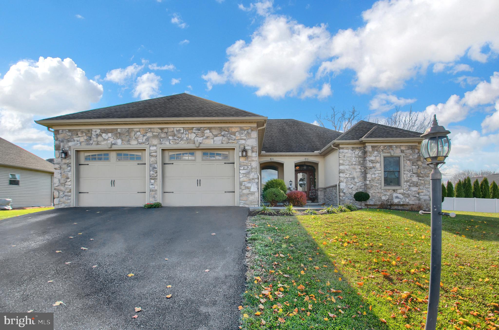 Welcome to this beautifully well-maintained home located in Windy Heights!  This exquisitely appointed home greets you, beginning with the beautiful entryway one enters into the extra-wide foyer that leads to a spacious open floor plan. Off to the left of the entryway is a private office/den.   The large Living room has plenty of space for the entire family. Opened to the Living room, is the oversized eat-in kitchen with ceramic tile floors, granite counter-tops, tiled backsplash, a large island with seating, stainless steel appliances that include a wall oven and gas range. Enjoy formal dinners in the dining room accented with plenty of windows for natural sunlight and a tray ceiling.  Just off the dining room and through the glass door is a covered outdoor patio, the perfect place for a morning cup of coffee while enjoying the pretty manicured landscaping.  After a long day, you will sleep well in your oversized primary bedroom, you will notice a tray ceiling with custom crown molding,  large walk-in closet, leading to a Roomy master bath with two separate sinks, a large tiled walk-in shower. This private oasis also has a door that leads to the covered patio. The second bedroom has new hardwood floors,  plenty of closet space and it's own full bathroom. Rounding off the first floor is a half bath and laundry room.  A full basement completes this remarkable home with lots of room for additional living space, the choice is yours! This is truly an exceptional home!