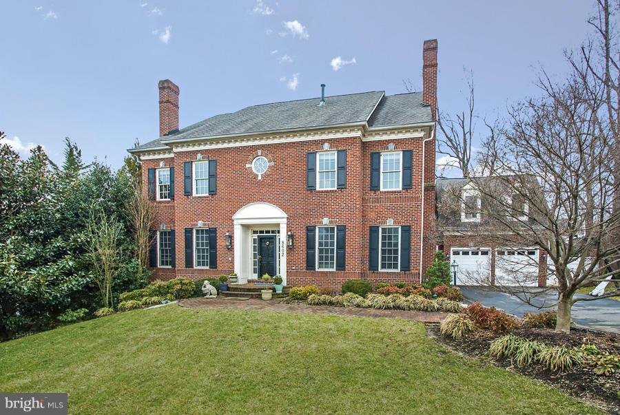 Stunning Colonial! Elegant and spacious formal forms perfect for entertaining. Chef's kitchen with breakfast bar, casual dining area, butler's pantry, desk nook, adjacent to family room with fireplace and direct access to deck. 6BR/5BA including master bedroom suite with sitting room and guest suite with full bath. Spacious recreation room, huge deck, garden and two car garage!