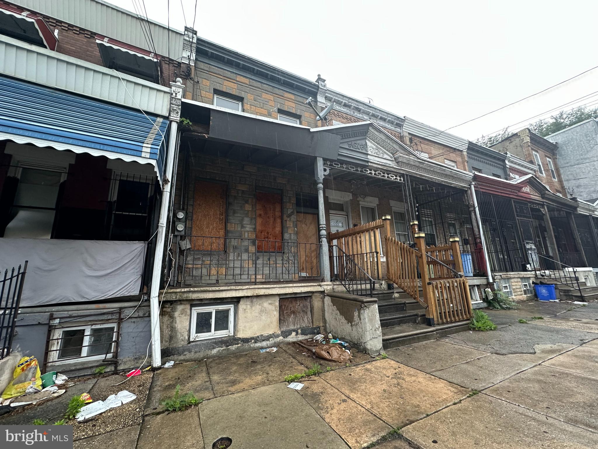 Investor special!  This 2 Sty. 1,500 + Sq. Ft. Shell Condition property is being sold AS-IS, Where-Is, offering a unique chance for investors looking for a project in this developing neighborhood,  just 2 blocks from Temple University main Campus!