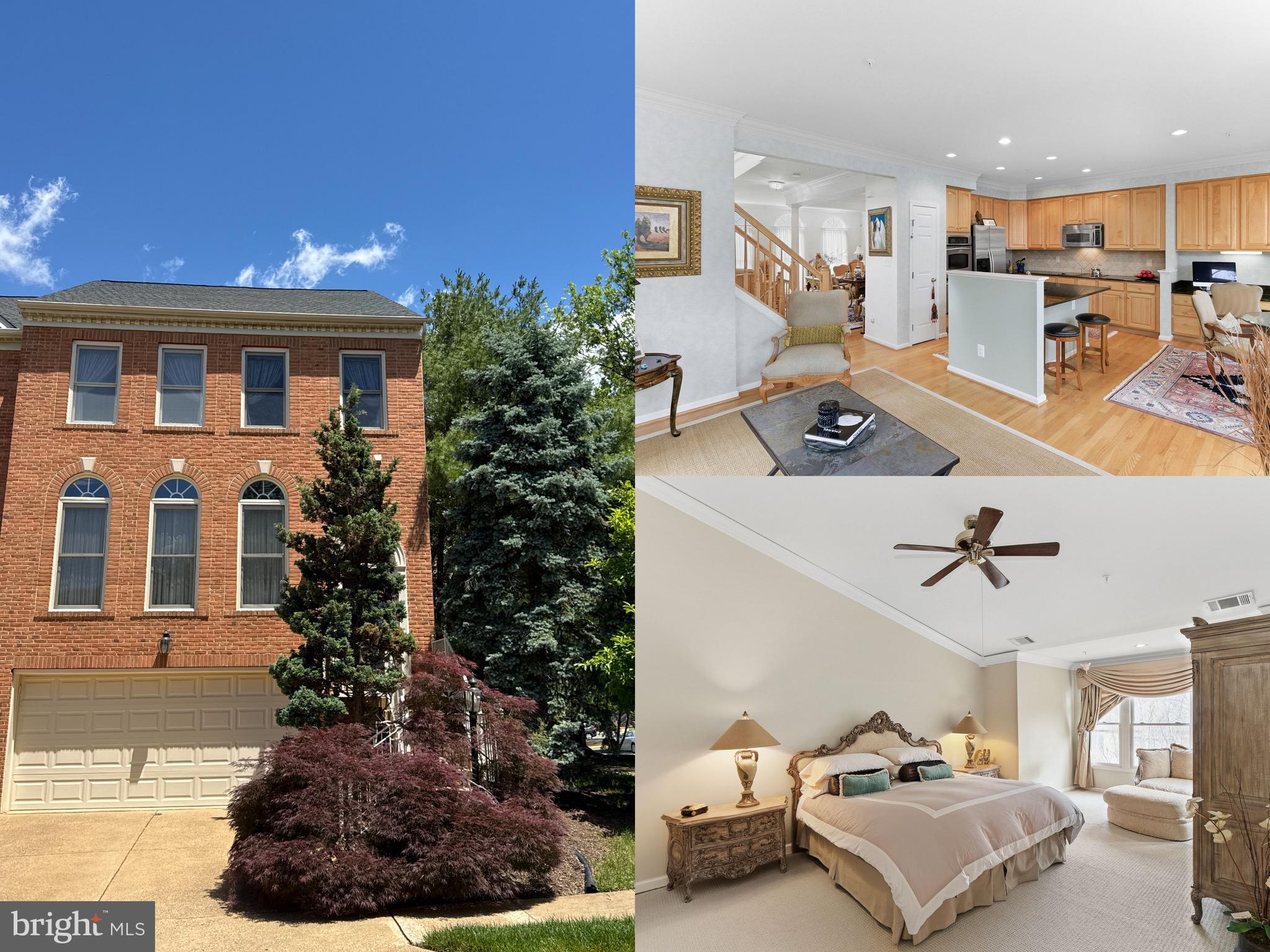 Discover refined living in the heart of Tyson corner at this exceptional end unit townhome directly across from The Boro. 
Offering the perfect blend of elegance, comfort, and convenience, this beautifully maintained residence features expansive bumpouts on all levels, abundant natural light, and a highly desirable two-car garage.

Designed for both everyday living and sophisticated entertaining, the home offers a spacious open-concept layout with hardwood floors, a gourmet kitchen with island seating, upgraded countertops, stainless steel appliances, and an inviting space with custom details throughout.
An extensive custom closet system maximize organization and storage in every room!

The upper level features generously sized bedroom, including a luxurious primary suite, while the fully furnished walkout lower level with a full bath offers flexibility for a guest suite, home office, gym, or optional fourth bedroom.
The private fenced yard creates a peaceful outdoor retreat ideal for relaxing or entertaining. 
Recent improvements include a new roof (2020), insulated garage doors, and a newly fenced yard (2023).

Perfectly positioned within walking distance to the Metro, fine dining, upscale shopping, and entertainment, this home provides effortless access to Route 7, I-495, Dulles Toll Road and Washington, DC.
A rare opportunity to own a spacious luxury townhome in one of Northern Virginia's most sought-after locations. 

*This exceptional residence is available to be purchased either furnished or unfurnished, offering a seamless move in opportunity tailored to the buyers preference!