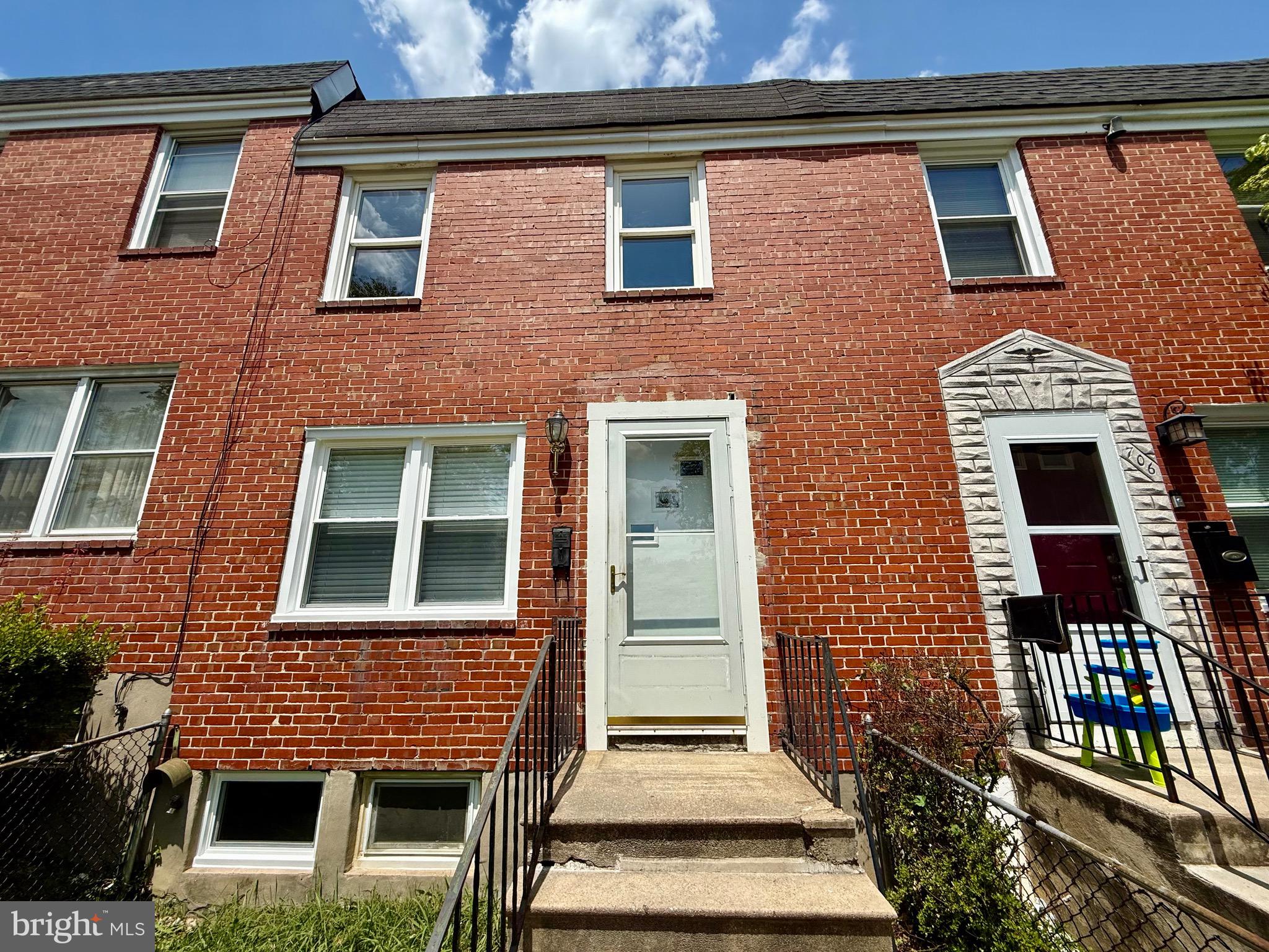 Newly remodeled 2 bedroom, 1.5 bathroom brick townhouse in Yale Heights. Entering through the front door is a spacious living room, dining area, and updated kitchen - with quartz countertops, stainless appliances, and gas range. The rear kitchen door leads to a large deck. The second floor has 2 spacious bedroom with brand new carpet, ceiling fans, and a full bathroom. The basement is fully finished with an entertainment room with 2 windows and a rear utility room that includes - washer, dryer, 1/2 bath, and rear exit door. The backyard is fenced and or has space to park a vehicle.  2026 upgrades - central AC, kitchen cabinets, new carpet, professional paint, windows, electric, ceiling fans, and lighting.