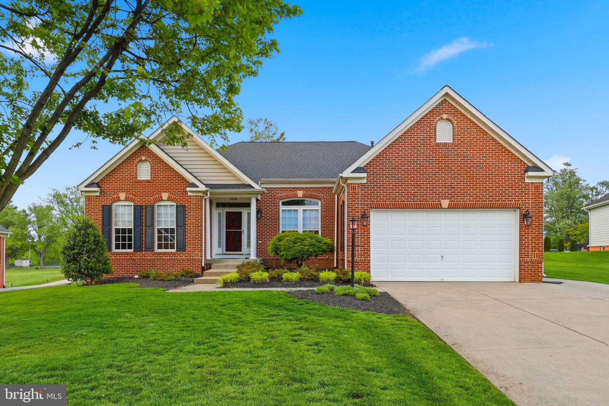 An Incredible Opportunity Awaits!! Priced over $65,000 below September '25 appraisal!!  Don't miss this absolutely gorgeous all brick estate home overlooking the first tee box at the Culpeper Country Club! Boasting 3 or 4 bedrooms/2.5 bath and over 2,600 incredibly finished sq/ft above grade.  Home offers a $30K+ roof replaced in 2024, new fixtures and high-end appliances, recently renovated/improved rear screened porch with skylights and automated shades, added insulation and so much more! An amazing blend of open design and traditional options ... soaring vaulted ceilings frame an oversized family room, gourmet kitchen with waterfall solid stone counters and breakfast room, formal dining room and office/study, split bedroom floor plan provides for oversized primary suite with tray ceiling and spa-like bath.  Hardwood floors throughout! Driveway has been expanded to allow for more guest space, as well as, a concrete patio tying the front of the home to the rear/patio.  All situated on a lovely lot with golf course  views and just steps from the Club, which offers a pool, tennis courts and clubhouse with restaurant. Don't miss your chance to be part of Country Club Estates!