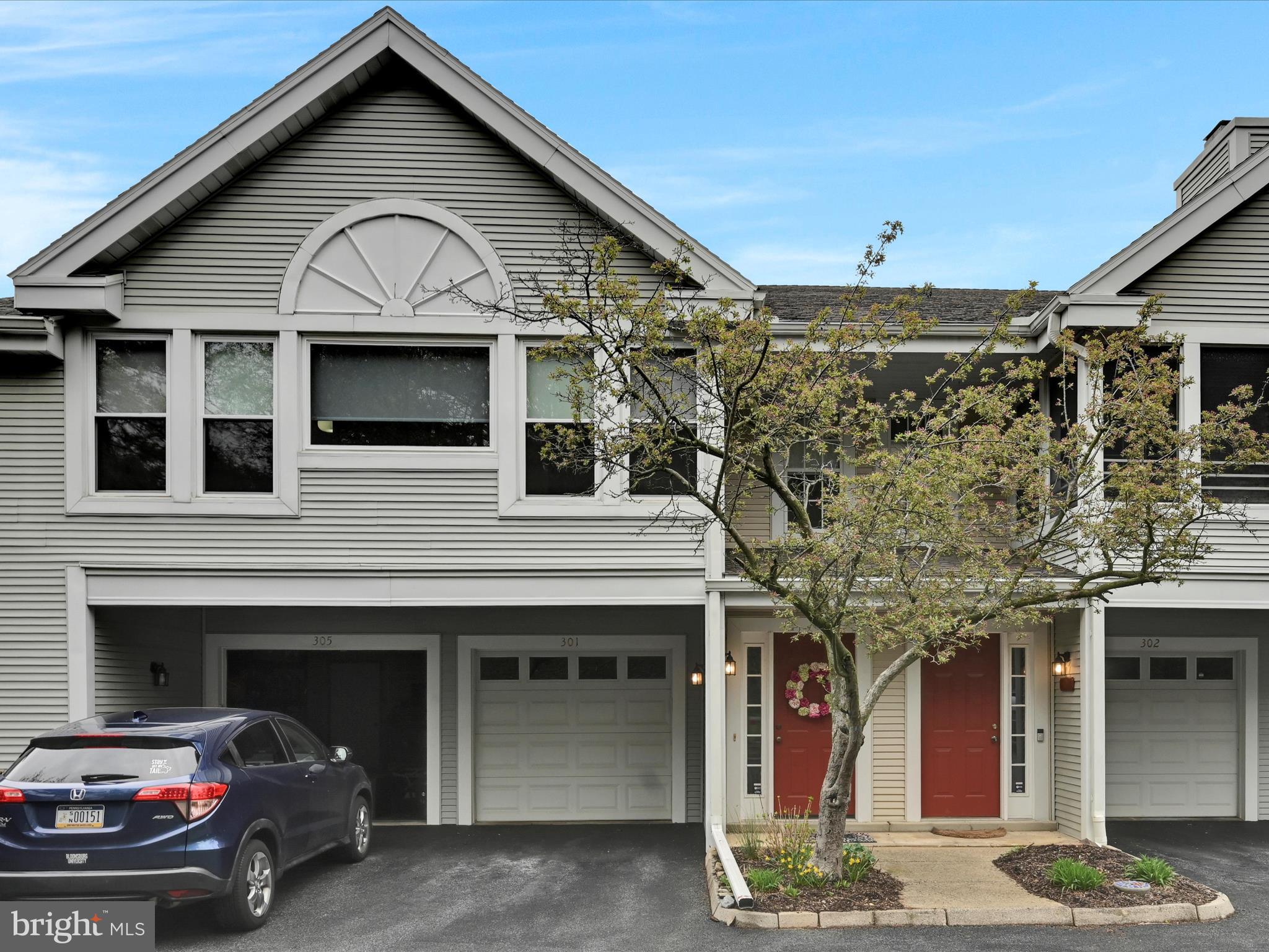 Welcome to 301 Country Place Dr.! This bright and spacious 2-bedroom, 2-bathroom condominium is nestled in the sought-after Country Place Community in East Hempfield Township. Filled with natural light, this well-maintained home features an open floor plan that creates a warm and inviting atmosphere.

Head upstairs , where you'll be greeted by a sunlit Living Room/Dining Room combo with a charming wood-burning fireplace. The Kitchen and living room open to a cozy Sunroom, perfect for enjoying your morning coffee while soaking in the sunlight. The conveniently located hallway Laundry Area leads to two generously sized bedrooms, each with its own full bath.

As a resident, you’ll enjoy fantastic community amenities, including a Private Clubhouse, Pool, and Tennis Courts. Exterior maintenance, snow removal, trash, water, and lawn care are all included.