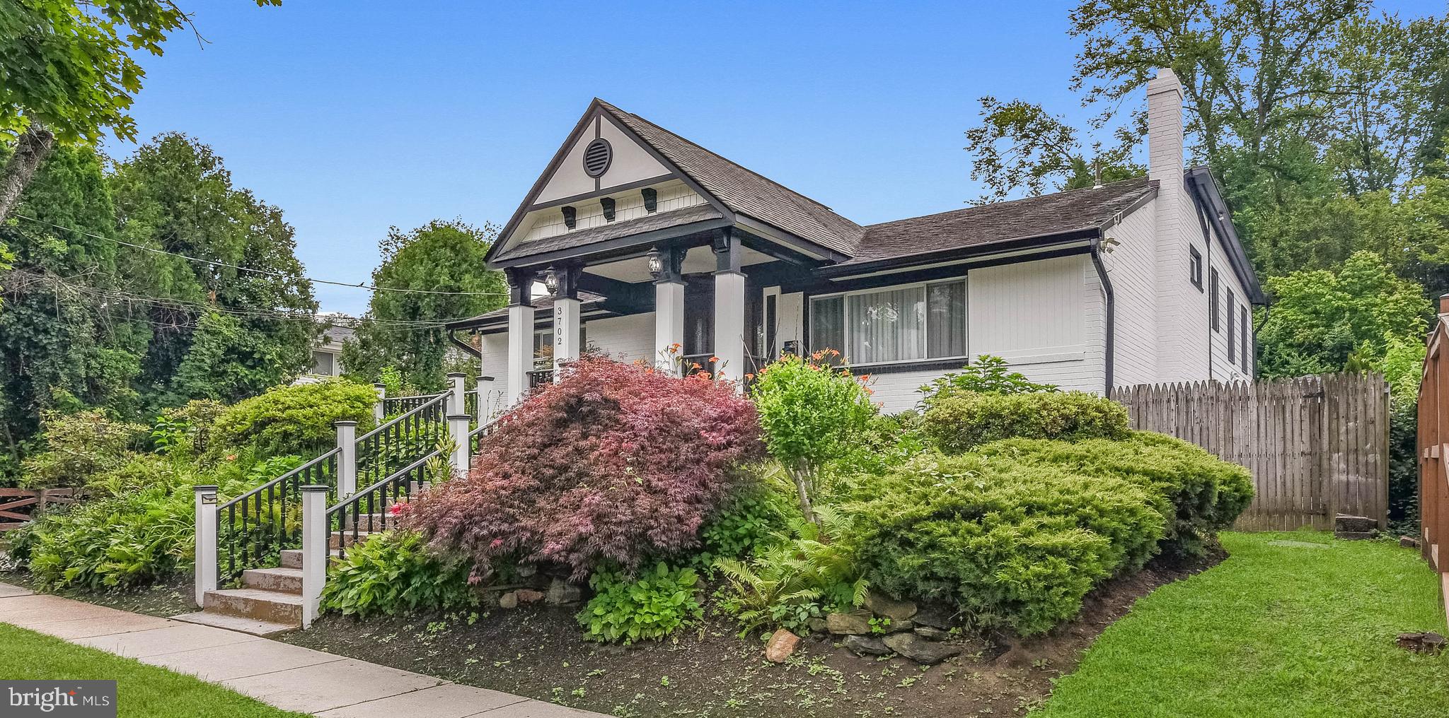Welcome to this split-level single-family home offering 5 bedrooms and 3.5 bathrooms. A landscaped front garden leads to a front porch and entryway, opening into a main level with natural light and functional living spaces. The home offers a balance of shared living areas and private bedrooms, designed for both everyday living and comfort. The main level features a spacious living room with vaulted ceilings and elegant wall molding. Just off the living room is a convenient bedroom, ideal for use as a guest room, home office, or library. The upper level is dedicated to rest and relaxation, featuring four bedrooms and three full bathrooms. The primary suite offers double-door entry, a full private bathroom, and a generous walk-in closet with a dedicated makeup vanity area, providing both comfort and functionality. The heart of the home features an updated kitchen with stainless steel appliances, a small casual dining area, and a separate formal dining room. The kitchen flows seamlessly into a spacious family room with a fireplace and direct access to the rear patio and outdoor living spaces. This level also includes a dedicated laundry area and powder room. The basement level provides a versatile, finished space ideal for a recreation room, media room, or playroom, along with a separate utility and storage area housing mechanical systems, meters, and two furnaces. Outdoor living is a true highlight of the property, featuring a ground-level deck and a covered outdoor gazebo with stone detailing, perfect for entertaining. The fully fenced and landscaped backyard offers both privacy and functionality. The paved driveway extends to the rear of the home, providing abundant off-street parking. Additional exterior features include a storage shed. Additional highlights include recessed lighting throughout, ceiling fans, wood-style flooring throughout, and dual-zone climate control with two forced-air heating systems and two central air conditioning units for year-round comfort and efficiency. This exceptional home offers generous living space, thoughtful upgrades, and outstanding indoor and outdoor entertaining areas—truly a must-see.