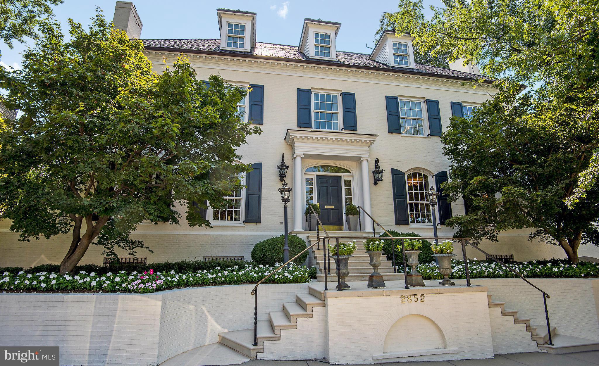 NEW INCREDIBLE LISTING! Cust built in 1999 w/ unmatched detail-plaster molding, marble fin. Main lvl w/ formal LR, DR w/ dedicated terraces, Fam Rm, wood-paneled Lib, Chef kitch w/ attch BreakRm. Expansive multi-level terr w/ lush landscaping & sport court. OVER THE TOP Mstr Ste w/ dual WIC, dress rm, FULL BAs. Fully fin LL w/ staff suite. ELEVATOR TO 3 LVLS. 5BR, 6F/3HBA.