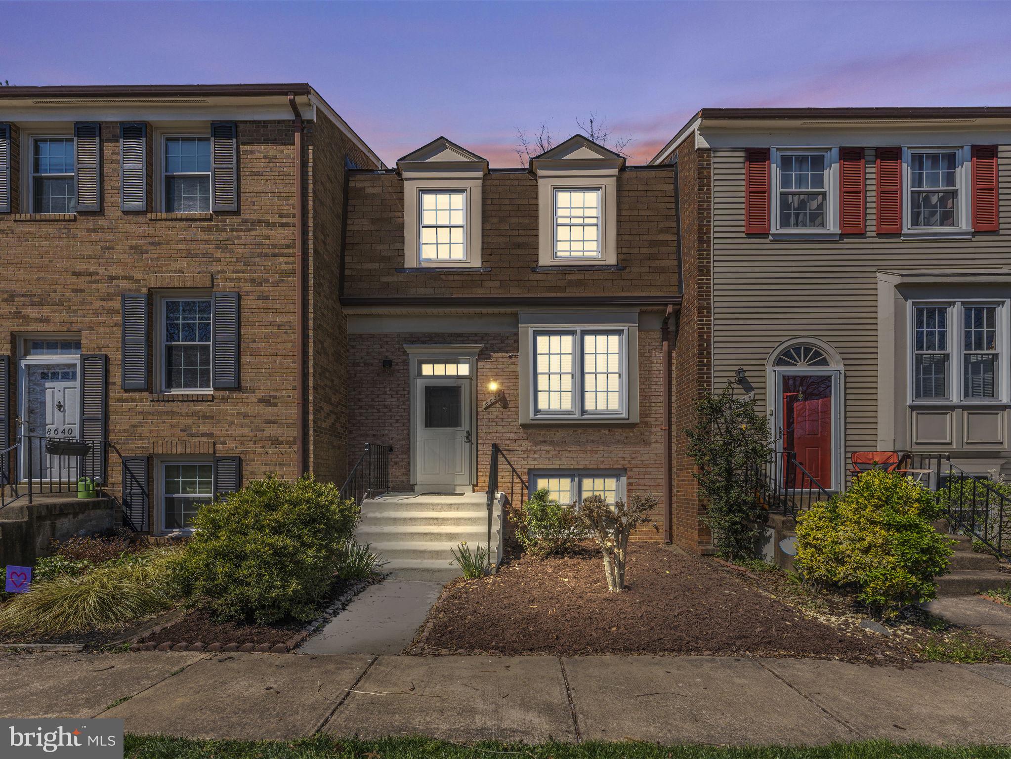 Nestled within the charming community of Dunn Loring Village, 8638 Dellway Ln offers a unique opportunity! Boasting four bedrooms, two full bathrooms, and two half baths, this townhouse provides ample space for families to thrive and guests to feel truly welcomed. Recent renovations have revitalized the interior, with brand-new carpeting (installed in 2024)  and freshly painted walls (also updated in 2024).

The open-concept layout seamlessly connects the living, dining, and kitchen areas, fostering an atmosphere of togetherness and functionality. Equipped with stainless steel appliances and abundant cabinetry, the kitchen has everything you need! Step outside to discover a private patio complete with a custom fit umbrella, offering a peaceful setting for outdoor dining or entertaining. With two parking spaces and ample guest parking available, convenience is never compromised.

Dunn Loring Village is renowned for its community atmosphere and proximity to an array of shopping, dining, and recreational options, including basketball courts, two tot lots, and tennis courts. Located less than 1 mile from the Mosaic District and within 1.5 miles of the Dunn Loring-Merrifield metro, this home provides easy access to urban amenities while retaining suburban tranquility. Just 17 miles from Washington, DC, this residence is ready to welcome you home.

Offers due Monday, 3/25 at noon.