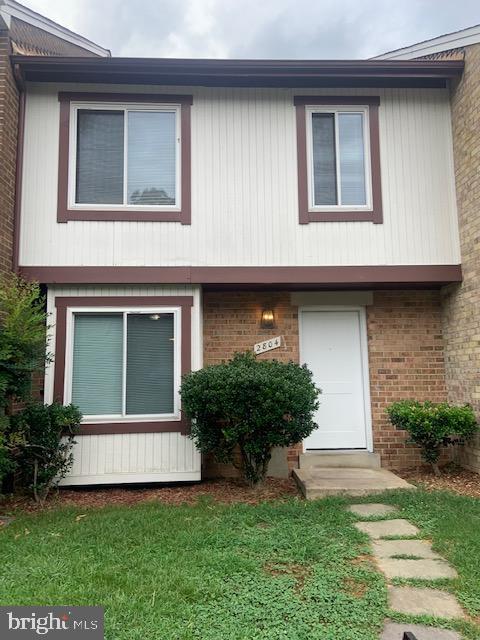 Updated  THREE finished level townhouse located in a cul de sac featuring three bedrooms and two and half baths * * * Two reserved parking spaces 2804 conveniently located in front of townhouse * * * Neutrally painted * * * Ceramic tile * * * Luxury vinyl main level flooring * * * Upper level carpet * * *  Newer kitchen cabinets  * * * Newer front door * * * Full size washer & dryer * * *  Deck off main level living space * * * Walk out recreation room to open back yard to treed common area * *  * You will be pleasantly surprised!!