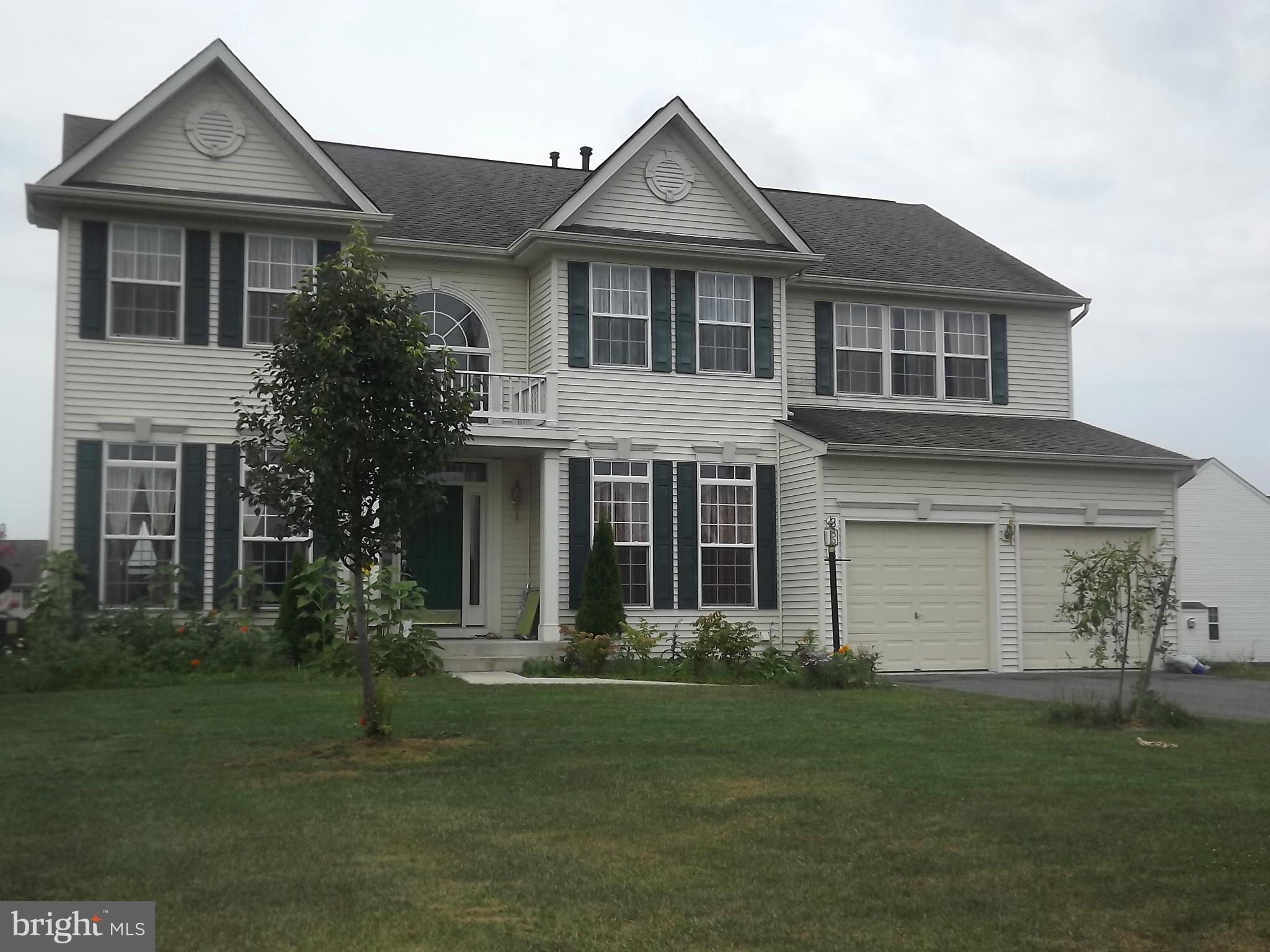 4-5 bedroom, 2.5 bath colonial with 3,166 sqft of living space. This home features a large beautifully appointed kitchen with island, granite counter tops, crown molding, separate dining room, formal living room, grand foyer, office/library, master bedroom w/full master bath & walk-in closet, second floor laundry, full unfinished basement, 2 car garage.