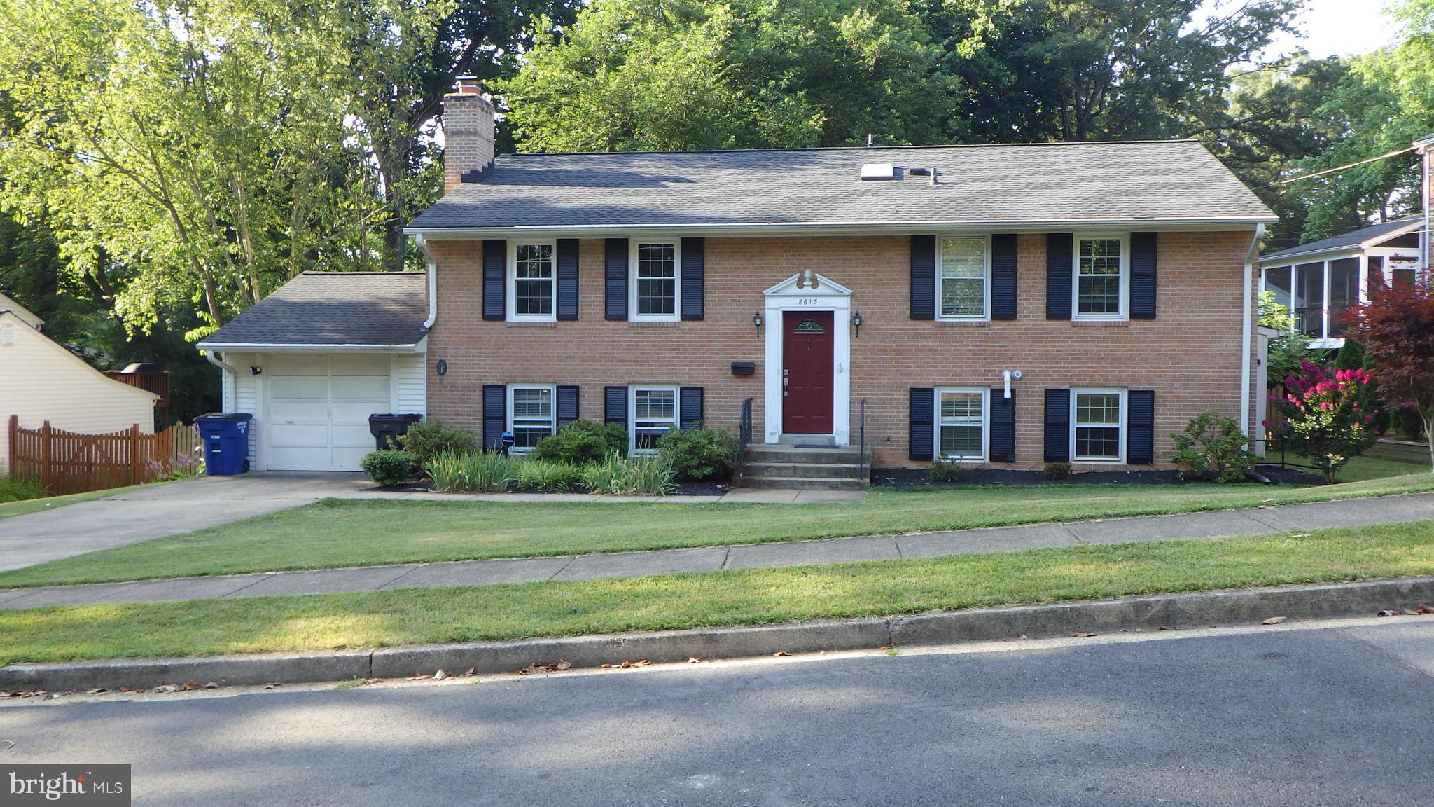 This four bedroom, three full bathroom colonial home won't last.  The kitchen was remodeled in 2020,  kitchen boasts 2 ovens, center island, expansive workspace and natural light. Large separate dining room, just off of kitchen. Three bedrooms upstairs, primary, and two generous bedrooms 4th, extra large bedroom located on lower level.  Wood burning fire place in recreation room, bathroom on the lower level. Basement walk out to a well maintained back yard, fully fenced. Attached garage. The landlord is exempt from accepting any source of funds pursuant to Virginia Code Section 36-96.2(I), and therefore does not accept housing vouchers at this property.