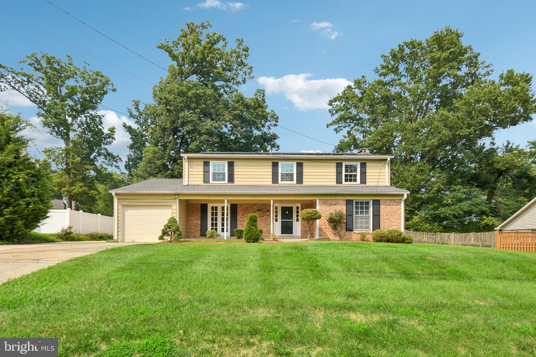 Welcome to this well-maintained Colonial in a sought-after Potomac location. This 4-bedroom, 2.5-bath home offers a traditional floor plan with abundant natural light, a spacious family room with a fireplace, and a gourmet kitchen featuring granite countertops, ample cabinetry, and stainless steel appliances. A convenient main-level laundry room adds to the home's functionality. Upstairs, you'll find four bedrooms, while the lower level provides plenty of storage space. Recent updates include the entire interior repainted and a new storm door installed (2026), a renovated second-floor bathroom and new laundry room sink (2024), second-floor windows replaced (2023), a roof replaced (2020), refinished hardwood floors (2019), a renovated kitchen (2016), and owned solar panels installed (2014). Enjoy the spacious screened porch overlooking the backyard, providing a comfortable space to relax or entertain. Additional features include a one-car garage and a driveway with parking for multiple vehicles. Ideally located near parks, shopping, dining, recreation, and major commuter routes including I-270 and I-495, offering convenient access throughout the region.