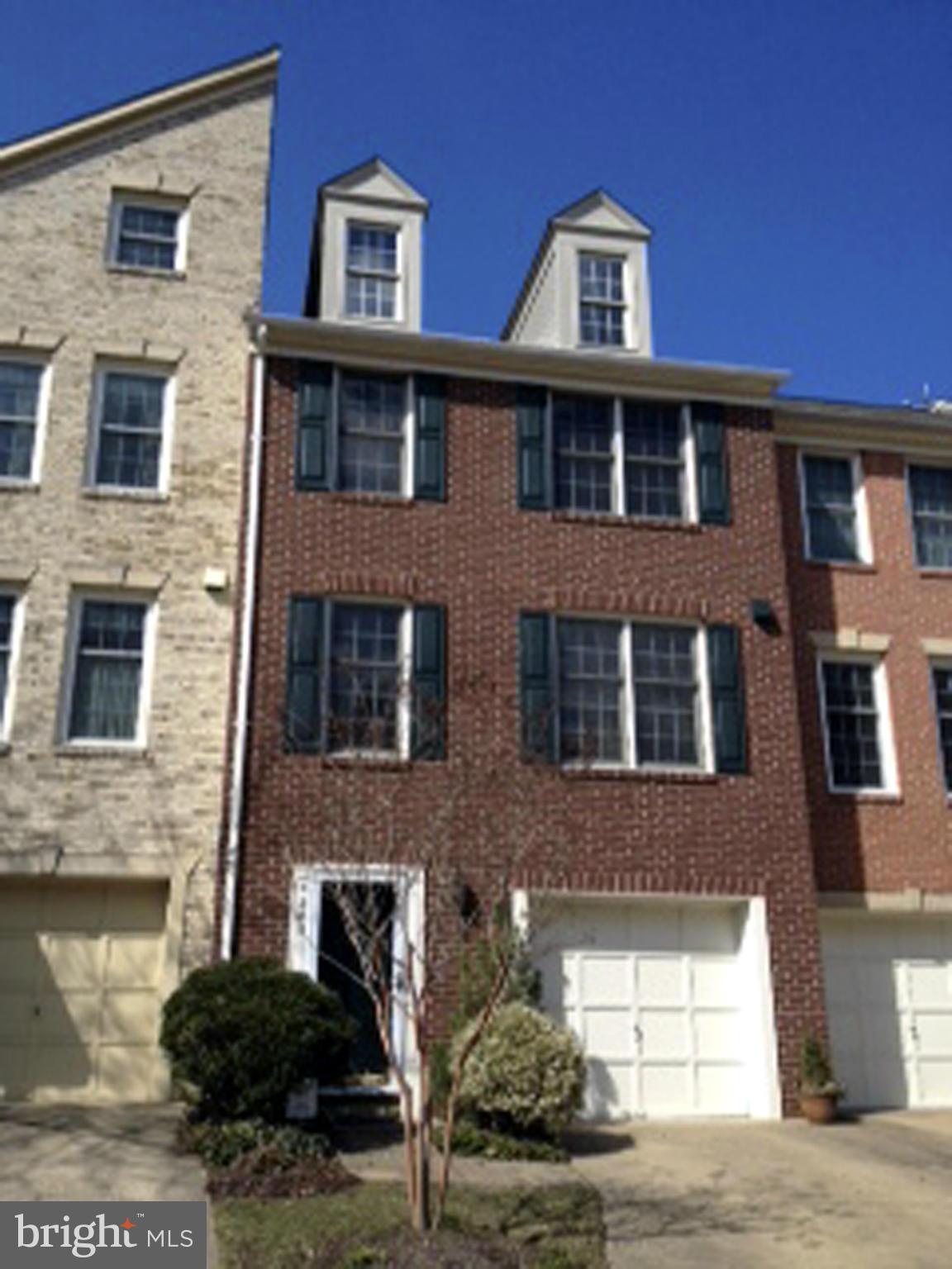 BEAUTIFUL, RENOVATED 3 LEVEL TH W/ATT 1 CAR GARAGE.  2 STORY FOYER & FAM RM/OFFICE & 1/2 BA, SPACIOUS LR W/FPL & FRENCH DRS TO DECK & PATIO, SUNNY, EAT IN GRANITE & STAINLESS KIT,  MBR SUITE W/CATHEDRAL CEILINGS OVERLOOKS DECK & PATIO W/ FULL BA W/DOUBLE SINKS AND GRANITE VANITIES, BIG SHOWER, WALK IN CLO.  TWO ADDITIONAL BR'S W/CATHEDRAL CEILINGS (1 BEING USED AS WALKIN CLOSET) OPEN SUN 3/30 2-4