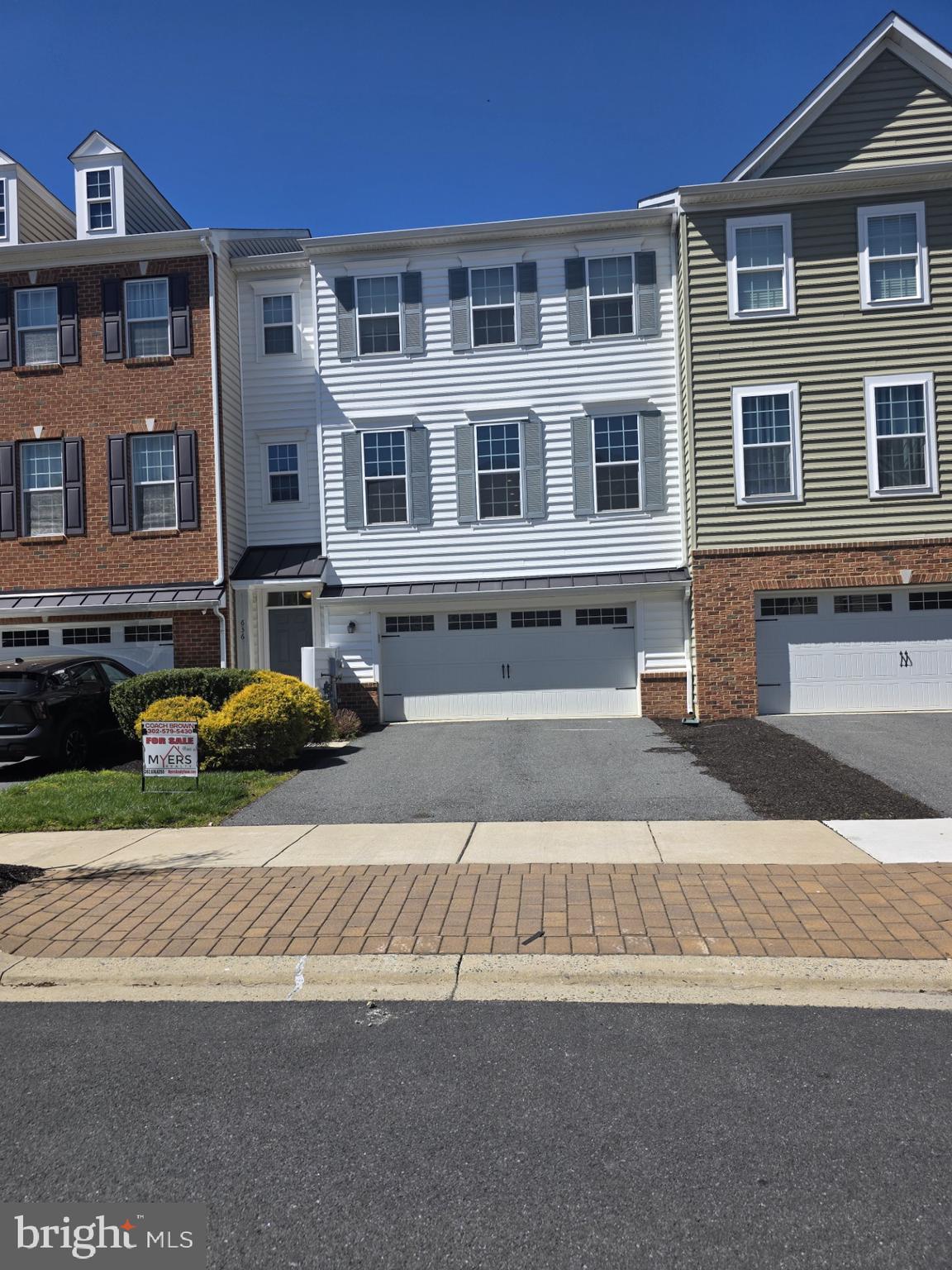 Welcome to this beautifully upgraded townhome in the highly desirable Meridian Crossing community in Bear! Offering 4 bedrooms, 2 full bathrooms, and 1 half bath, this home combines modern finishes with functional living space. Step inside to discover hardwood flooring throughout the main level, lower level, and stairs—adding warmth and elegance throughout. The upgraded kitchen features Level 4 granite countertops, premium cabinetry, and plenty of space for cooking and entertaining. The spacious owner’s suite includes a luxurious oversized shower, while all full bathrooms offer granite countertops and dual undermount sinks for a high-end feel. The finished lower-level family/bedroom provides additional living space and includes rough-in for a full bathroom. Enjoy outdoor living on the large composite deck, perfect for entertaining or relaxing. This home also has an oversize 2 car garage for additional storage. This home is conveniently located just steps from the community clubhouse with a pool and great amenities to enjoy.

Community Features Include:
- Lawn care & yard maintenance (HOA)
- Community pool
- Playgrounds
- Tennis & pickleball courts
- Security patrol for added peace of mind

This move-in ready home offers luxury, convenience, and low-maintenance living in one of Bear’s most sought-after neighborhoods.

Schedule your showing today—this one won’t last!
