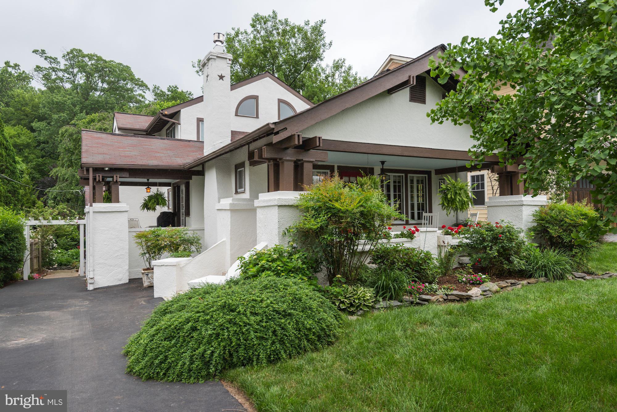 ***OFFERS DUE FRIDAY 6/7 NOON***Totally renov&expanded Sears "Osborn" home by Manion&Assoc architects, top of the line everything, big fplc LR &DR, charming front,side&rear porches. Open,eat-in kitchen overlooking dramatic Great Rm w/ ultra high ceiling, breathtaking MBR suite w/ vaulted ceil, bath skylights, WIC, 2nd MBR suite, pvt prof landscaped grounds w/ 2 water feat& pergola, hot tub 10+++