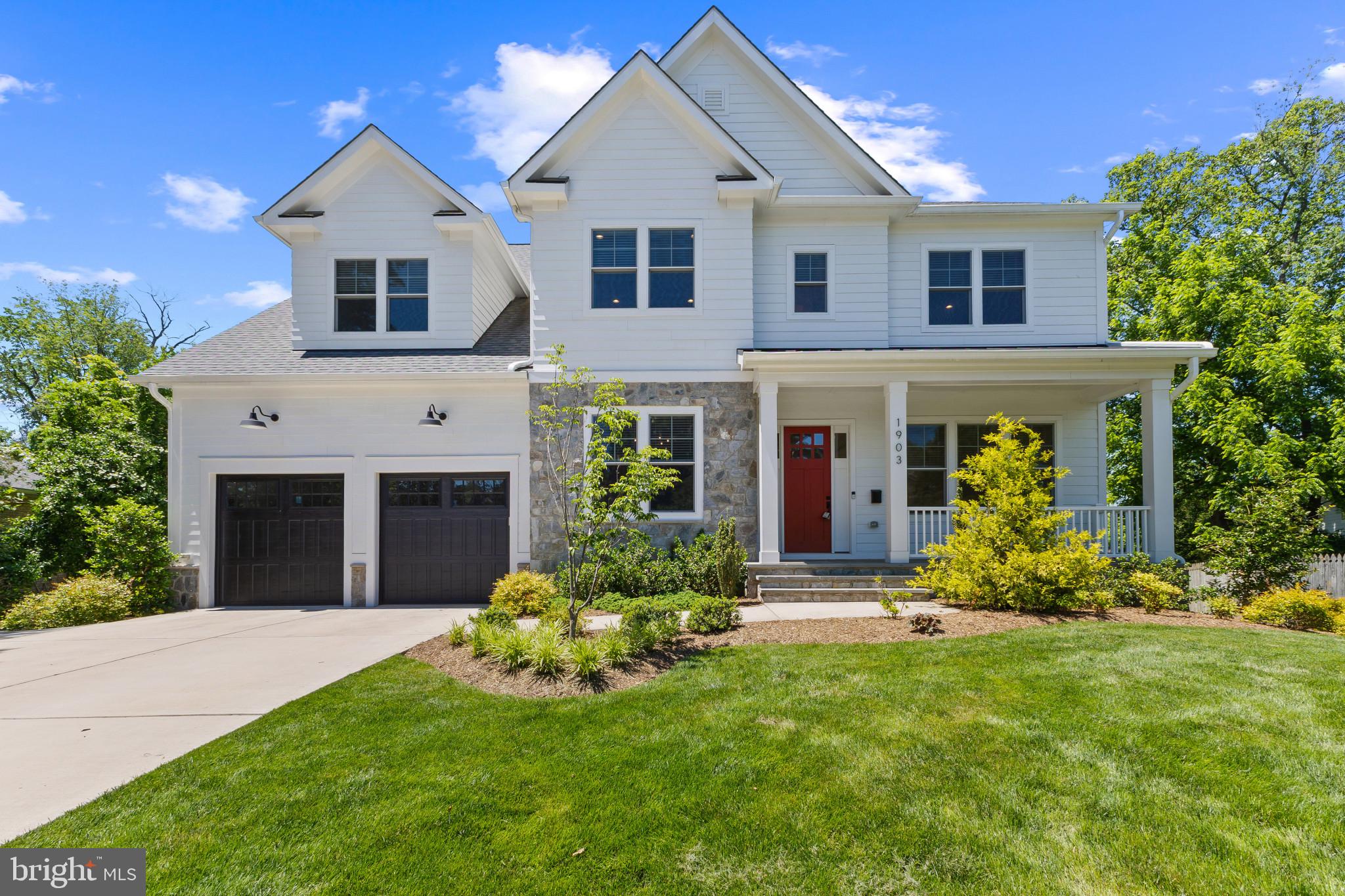 Turn-key cul-de-sac custom home with luxury finishes, bright walk-out basement, and outdoor living space in sought-after McLean. Built in 2022 by Focal Point Homes (Patrick Model) on a peaceful 0.33-acre lot. This 7-bed 6.5-bath home features a main-level bedroom with full shower bathroom, a screened-in porch with tree views, solid core doors, and 5” hardwood floors. The gourmet kitchen includes a 48” Wolf dual fuel range, custom hood, 48” refrigerator, and cabinetry and backsplash to the 10’ ceiling, a large island with 2” mitered edge countertop, walk-in pantry, and separate butler pantry. Spacious living areas include built-ins in the family room and office. The second level includes 5 bedrooms with en-suite bath access. The expansive primary suite features a sitting room, a large walk-in closet, and a luxury bath with freestanding tub and dual shower. Spacious secondary bedrooms. Laundry room with cabinetry and sink. The bright walk-out basement lives like a main level with 9’ ceilings, large windows, and direct access to a large patio. Basement includes rec room, wet bar, bedroom with semi en-suite full bath, fitness room, and media room. Extended depth garage with EV charger and cabinets. Energy efficiency construction with added insulation and a steam humidifier. Zoned for Chesterbrook ES Longfellow MS McLean HS. Convenient commute to DC and close to best schools, shopping, and activities.  Link to more pictures and 3D Virtual Tour: https://media.hometrack.net/properties/u/1903-torregrossa-court-mclean
