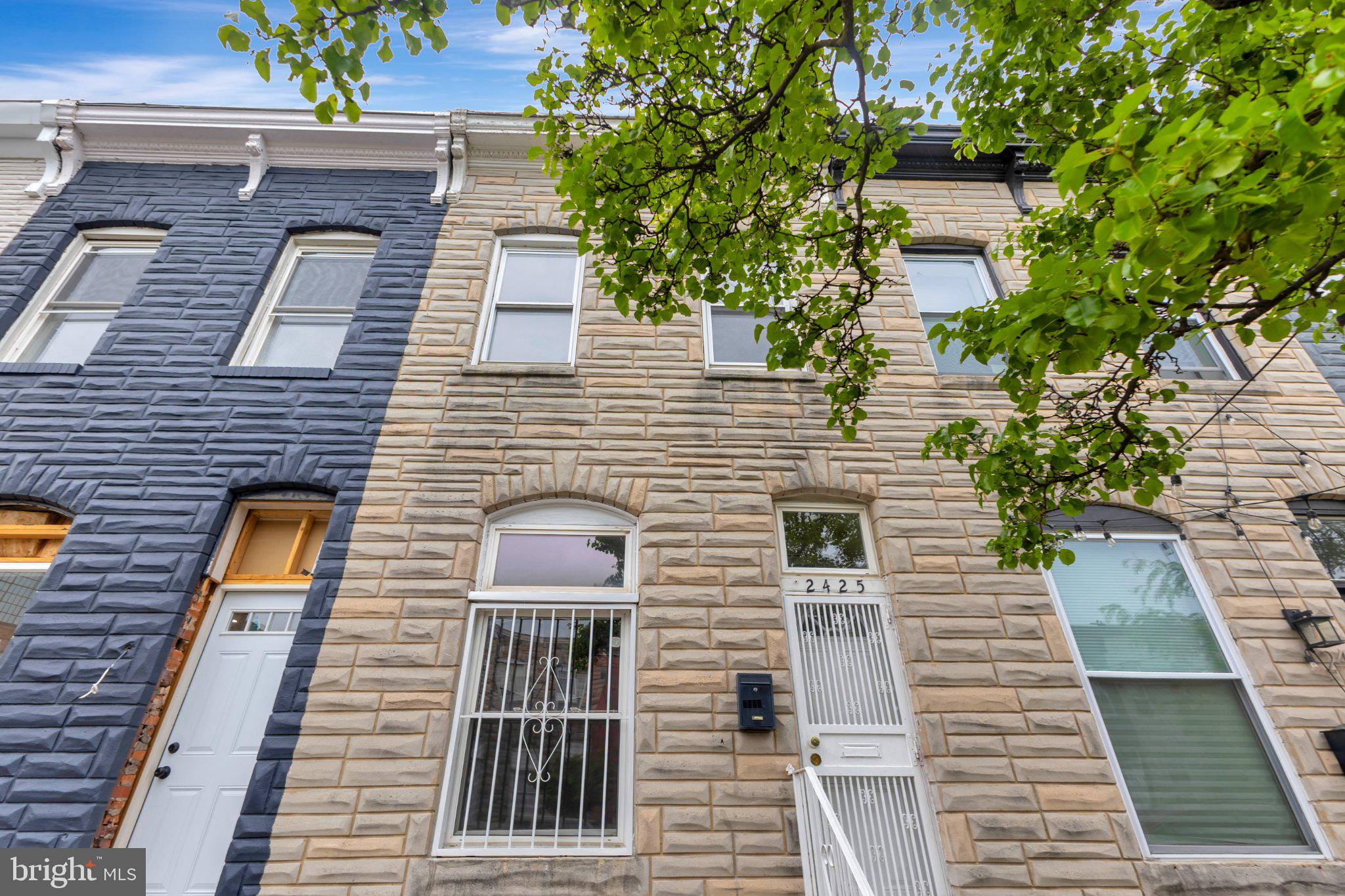 Charming Renovated Baltimore Rowhome

Welcome to 2425 Ashland Avenue, a beautifully updated 4-bedroom, 3-bathroom Baltimore rowhome that blends timeless character with modern convenience. The attractive stone façade, security doors, and refreshed exterior provide excellent curb appeal, while the spacious rear concrete patio offers a private outdoor retreat with the flexibility for off-street parking, subject to buyer preferences and local requirements.

Inside, you'll find a bright and inviting floor plan featuring hardwood floors throughout, abundant natural light, a fireplace, granite countertops, new dishwasher, and central heating and air conditioning for year-round comfort. The spacious layout is ideal for both everyday living and entertaining.

Whether you're a first-time homebuyer seeking a move-in-ready home or an investor looking to expand your portfolio, this property offers exceptional value, versatility, and long-term potential.

Ideally located in East Baltimore, this home is just minutes from Johns Hopkins Hospital, Patterson Park, Canton, Fells Point, Harbor East, and Downtown Baltimore. Enjoy the convenience of nearby shopping at ALDI, Whole Foods Market, and the historic Northeast Market, along with a variety of neighborhood restaurants, cafés, pharmacies, and everyday conveniences.

Commuters will appreciate easy access to the Johns Hopkins Metro SubwayLink Station, multiple MTA bus routes, and major highways including I-83, I-95, I-895, and Route 40, making travel throughout Baltimore and the surrounding region quick and convenient.

Don't miss this opportunity to own a well-maintained, move-in-ready Baltimore rowhome in a prime location with modern updates, excellent commuter access, and close proximity to some of the city's best healthcare, parks, dining, shopping, and entertainment. Schedule your private showing today!