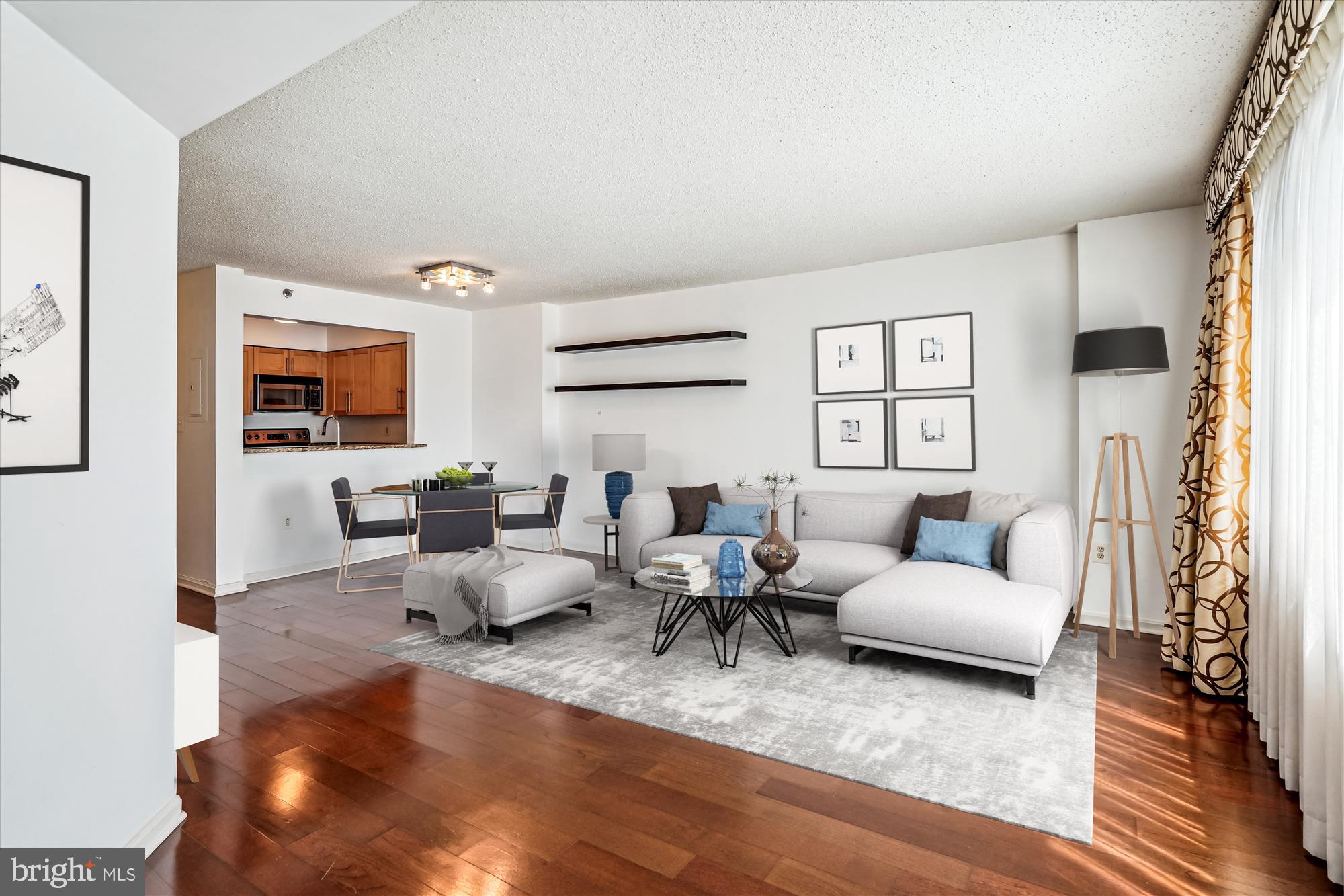 This well-maintained 1-bedroom condo offers hardwood floors, a newly reglazed bathroom with updated vanity, an open layout, a private balcony, and a kitchen equipped with granite countertops and stainless steel appliances.

The building offers a range of amenities, including garage parking, a community outdoor pool, tennis courts, and a fitness center—everything you need for comfortable and convenient living.

Located just one block from the jogging and biking trails of Rock Creek Park, and less than a mile from the Metro. Enjoy easy access to Wildwood Shopping Center, The Music Center at Strathmore, and all the dining, shopping, and entertainment options in downtown Bethesda.

Don’t miss this opportunity—schedule your showing today!