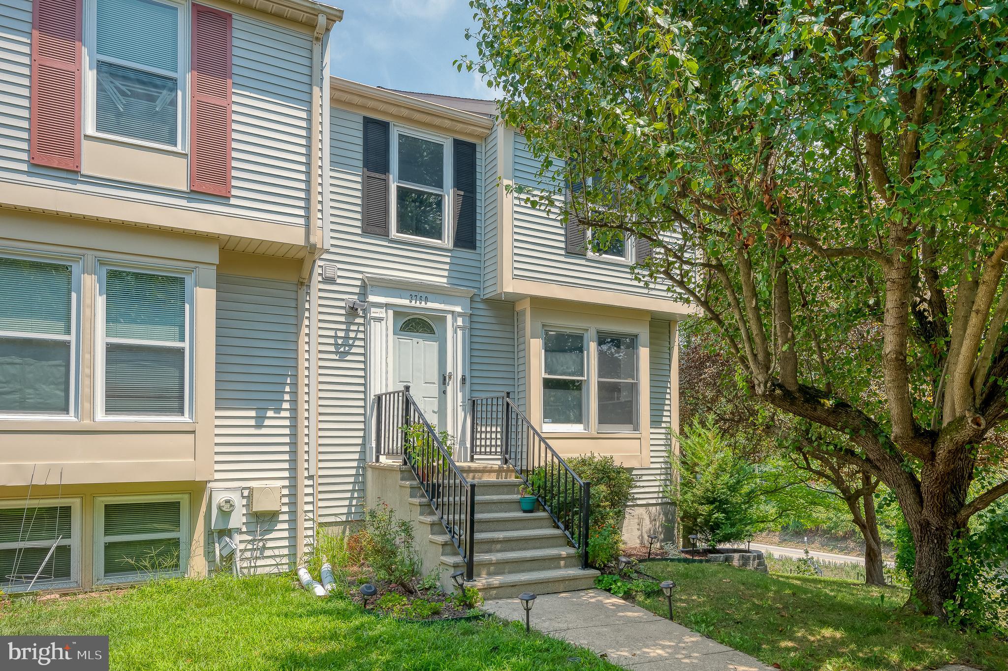 Welcome Home!  This End Unit beautifully updated three bedroom, two and a half bathroom townhome in one of the most sought after neighborhoods in Ellicott City!  Looking for a rarely available home in the Braebrooke community, don't look any further. Wonderfully Open Floor Plan with a 2-Level Living Room and Separate Dining Room, Updated flooring and added lighting. Kitchen is updated with new Stainless Steel appliances, quartz countertops, pass-through window from the kitchen to the dining room. Enjoy family meals in a bright separate dining room, then step down to the large living room with sliding doors to a large deck that overlooks a wooded area and fully fenced back yard. Head downstairs to the finished family room, with lots of space to hang out, and loads of storage.  Walkout Patio and backyard is right through the sliding Doors. Lower-level laundry room in basement.  The Primary Bedroom features a Vaulted Ceiling and a Private en-suite bath with a walk-in shower.  There are two additional good-sized Bedrooms and another Full Bath. Howard County's Schools.  There's one assigned Parking Space, and lots of unassigned spaces as well. Minimum credit score of **700**. Application fee paid by tenant and is nonrefundable. Landlord will pay the water bill up to $150.00 a quarter, any higher will be the responsibility of the tenant. You're a couple of minutes to Shopping and Restaurants, and you're close to Old Ellicott City, too.  And convenient to Commuter Roads...Routes 40, 29, 100, I-95, and 32, with easy commutes to DC, Baltimore Metro, BWI and Ft. Meade, Columbia, and more.  Sorry NO pets!