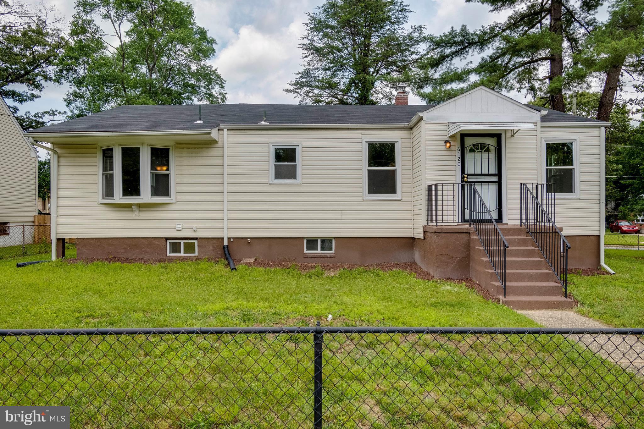 Gorgeous newly renovated rambler on large corner lot. Tons of space. 4 bedrooms, 2 bath, and plenty of room to spare. New stainless steel appliances, new roof, new HVAC, new water heater, etc. Conveniently located close to transportation, shopping, etc.