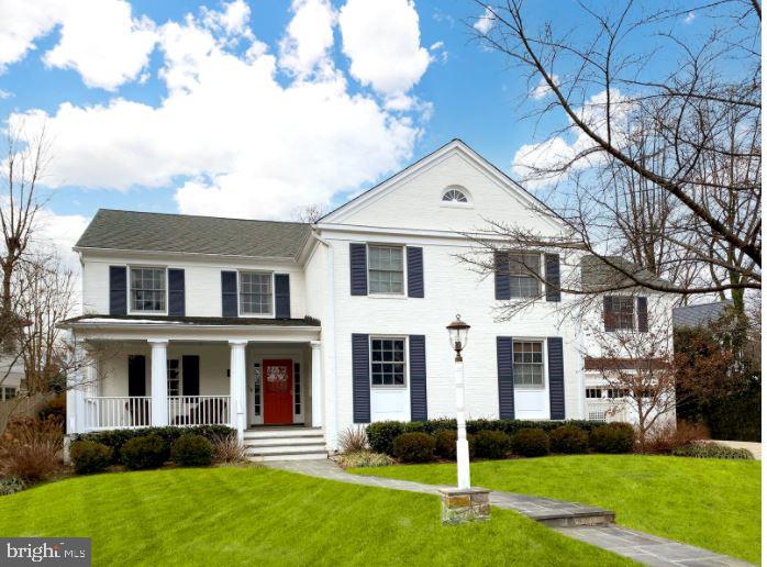 The house you have been waiting for!  8108 Kerry Lane is the perfect move-in, “checks all the boxes”, renovated property located in The Hamlet in Chevy Chase, Maryland. 

The main level offers a welcoming covered front porch which flows into the foyer, large formal dining room with wainscoting, fabulous kitchen with large island and separate counter seating, breakfast area, family room with French doors, built-in bookcases and woodburning fireplace, access to screened porch, living room with French doors and gas fireplace, office with built-in bookcases, mudroom with built-in cubbies, half bath and access to large two car garage with ample storage space.  The kitchen features KraftMaid cabinets, Thermador dual-fuel range/oven, KitchenAid French door refrigerator/freezer, JennAir dishwasher, KitchenAid wall oven and warming drawer, granite counters and Silestone topped island.

The upper level features five bedrooms and three full baths as well as laundry area with Whirlpool Duet washer and dryer and access to walkup attic space.  The primary bedroom suite features a renovated full bath with two sinks, steam shower and Jacuzzi tub, walk-in closet, and sitting area.  Bedroom #2 includes an en suite full bath and walk-in closet, bedrooms #3 includes a large walk-in closet, bedrooms #4 and #5 all have closets.  A large full bath and linen closet complete the upper level.

The lower level features and large recreation room and separate office/craft/game area.  The half bath includes a utility sink.  The lower level has egress to the patio with a large door and wide stairway to the patio. 

Other highlights of this property are a recent landscaping project including a beautiful Cherry Tree in the front yard, Generac whole house generator, a driveway accommodating several cars, and a private cul-de-sac location!