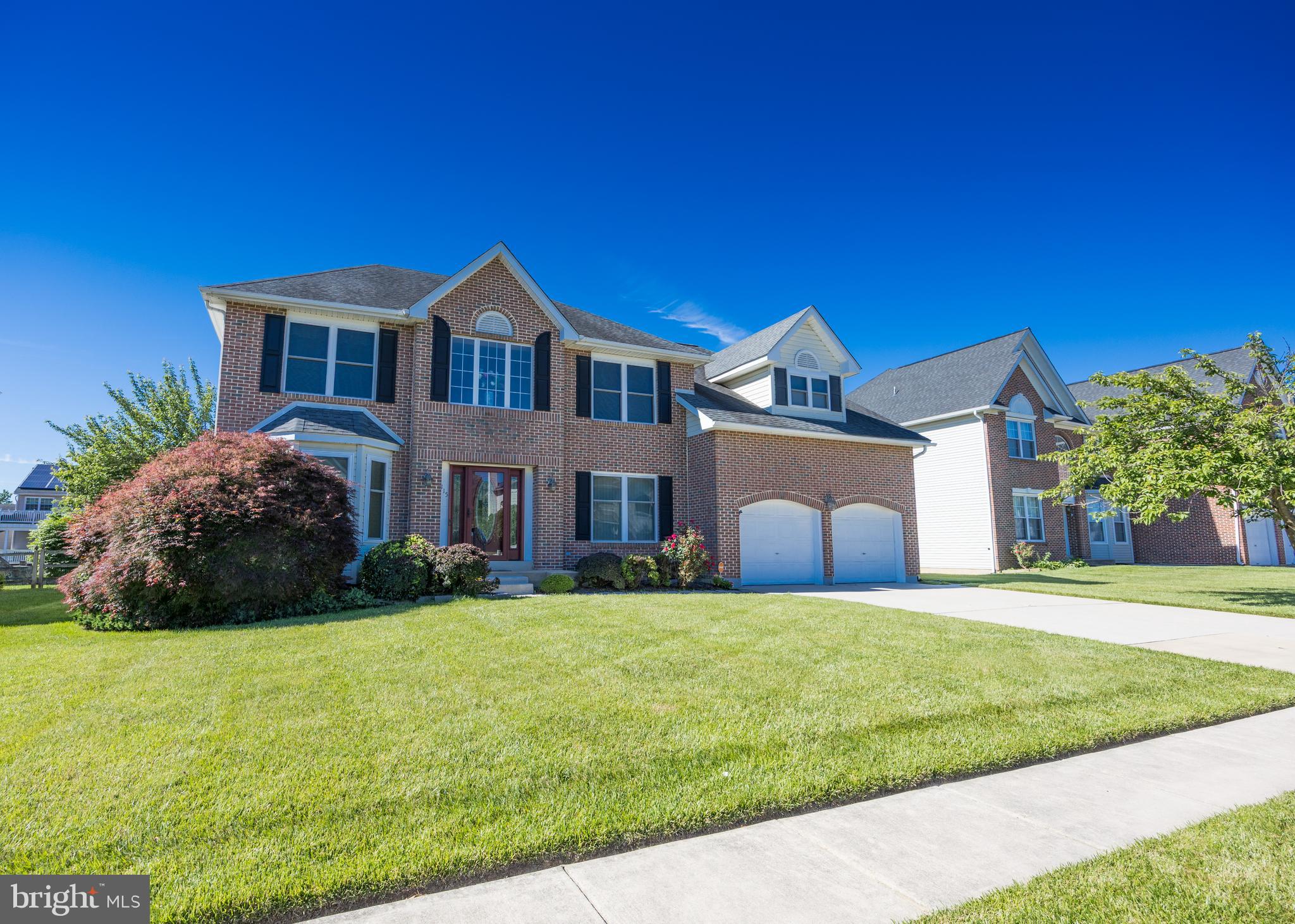 Welcome Home to 115 Hannum Drive, Bear, DE 19701 – Located in the Desirable Oakwood
Community!
From the moment you arrive, you'll appreciate the curb appeal of this beautifully maintained home
featuring a custom front door, manicured landscaping, and a fenced rear yard designed for both
relaxation and entertaining.
Step inside to a welcoming two-story foyer highlighted by soaring ceilings, abundant natural light,
elegant Bruce spruce flooring, plush carpeting, and tasteful recessed lighting throughout. The main
level offers a formal dining room for special gatherings, a cozy living room, and a private office
accessed through double doors—perfect for working from home or creating a quiet retreat.
The spacious two-story family room serves as the heart of the home, featuring a warm
wood-burning fireplace and an open, inviting atmosphere. The adjoining eat-in kitchen boasts
Corian countertops, a center island, abundant wood cabinetry, generous workspace, a convenient
serving area, walk-in pantry, and included Maytag washer and dryer in the nearby main-level
laundry room.
Enjoy seamless indoor-outdoor living through the new sliding deck door leading to a generously
sized Trex deck complete with a roll-down awning—ideal for entertaining, outdoor dining, or simply
enjoying the peaceful backyard setting.
Upstairs, retreat to the impressive owner's suite featuring double-door entry, a spacious sitting area,
an enormous walk-in closet plus an additional auxiliary closet, and a luxurious en-suite bath with
dual vanities, a relaxing Jacuzzi soaking tub, and separate stand-up shower. Three additional
bedrooms offer comfortable accommodations with approximate dimensions of 11' x 11', 10' x 10',
and 12' x 11', complemented by a full hall bath.
The unfinished basement will offer the next owner(s) endless possibilities for additional  living space and includes a convenient walk-up exit to the rear yard, making it perfect for recreation, entertaining, hobbies, or flexible living arrangements.
Additional highlights include a two-car garage w/ a bonus side-yard access door & 4 vehicle off street parking, the enormous rear yard has a shed and mature trees
This exceptional Oakwood residence offers the perfect combination of space, comfort, functionality,
and outdoor enjoyment. Schedule your private tour today and discover everything this beautiful
home has to offer!
The Property is being Sold in