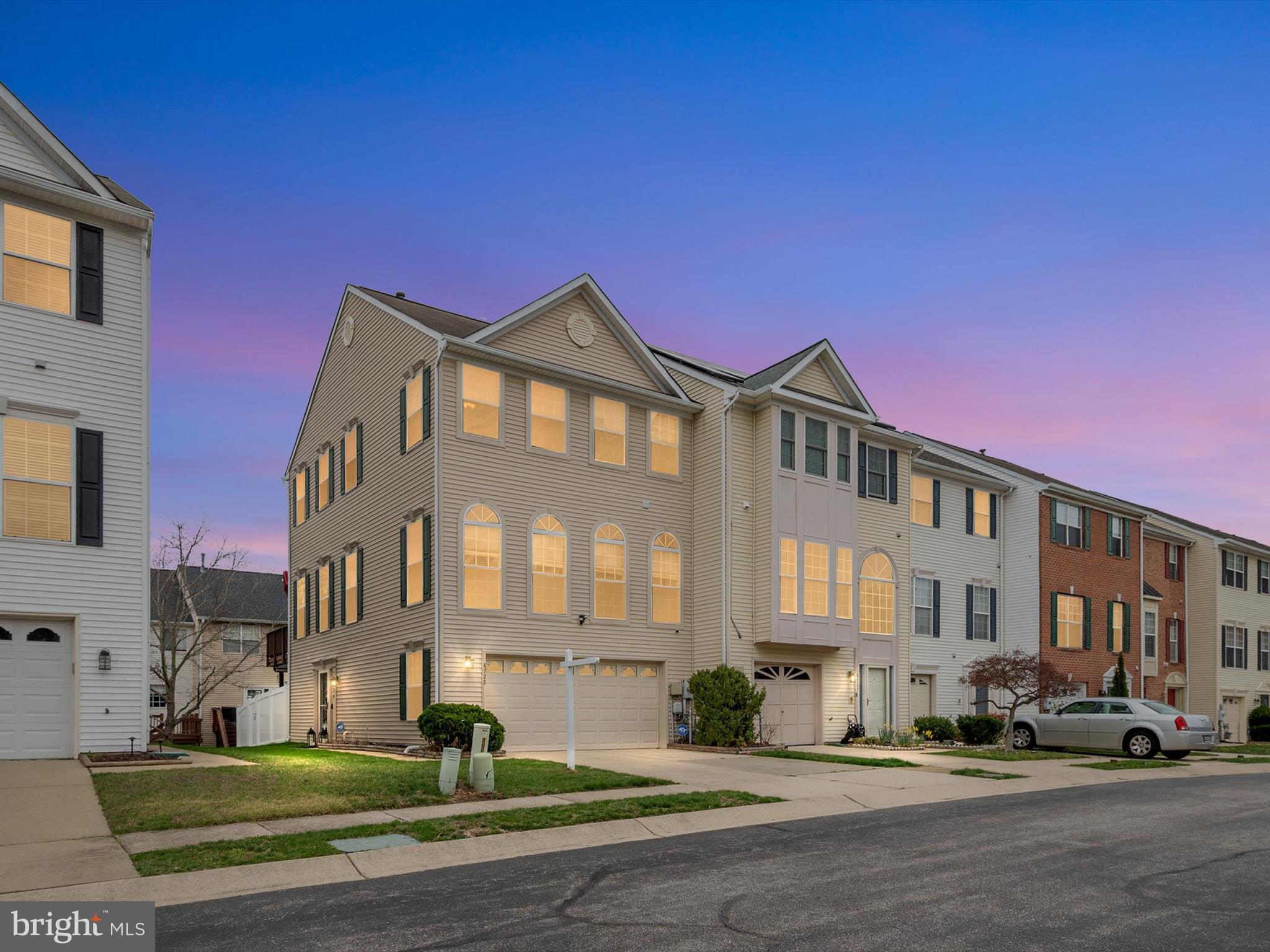 Welcome to the largest (end unit) townhome in Piney Orchard/Timberleigh!  This nicely updated 2-car garage townhome is move-in ready with a fully functional 7-8 person hot tub out back with vinyl fencing all around.  This home has been meticulously cared for over 20 years.    This townhome has two large family rooms over two levels, a large eat-in kitchen, composite deck with vinyl railing, updates all throughout -  just come and see for yourself!