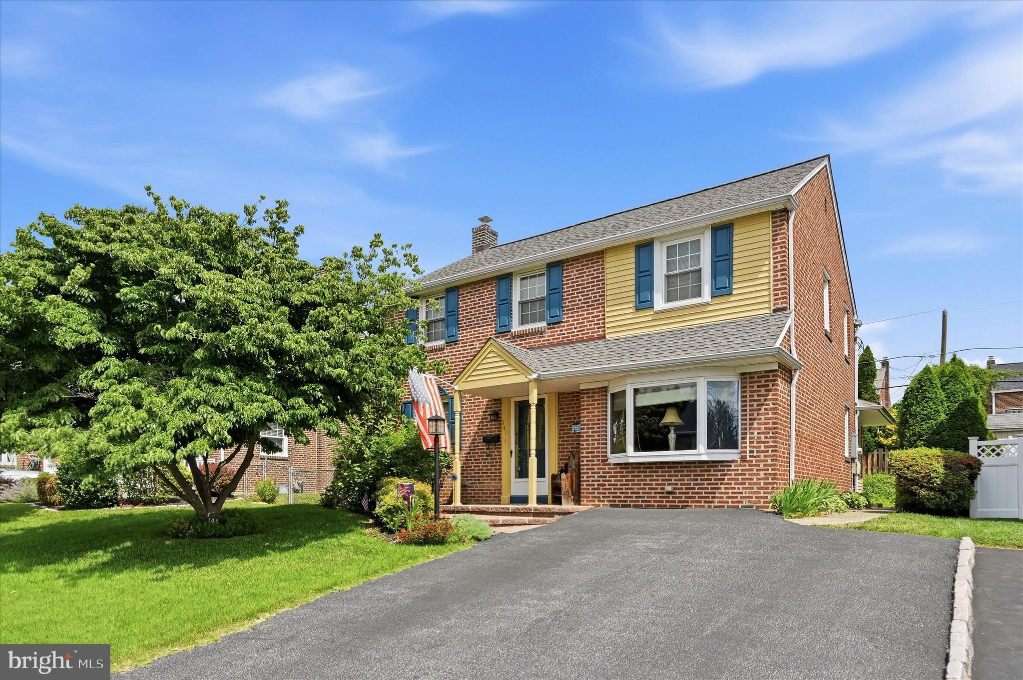 Welcome to 141 Flintlock Road, a spacious and lovingly maintained five-bedroom, two-bath home located in the desirable Pilgrim Gardens section of Haverford Township. Owned and cared for by the same family for 64 years, this home offers a wonderful combination of space, flexibility, and charm.

Enter into the bright living room, where the hardwood floors have just been beautifully refinished and continue into the formal dining room. The dining room flows into the eat-in kitchen, featuring granite countertops, ample cabinet space, and plenty of room for everyday dining. Just off the kitchen is a comfortable family room, creating the perfect gathering space, while a separate pantry provides additional storage.

The first floor also offers exceptional versatility with a spacious primary suite featuring a walk-in closet and full bathroom. With its high ceilings and generous size, this room could also serve as a second family room, home office, playroom, or guest suite depending on your needs. The convenient side entrance will bring you into the mud room equipped with first-floor laundry adding to the home's functionality. Central air conditioning provides comfort throughout the home during the warmer months.

Upstairs, you'll find four additional bedrooms and a full hall bathroom, providing plenty of space for family, guests, or work-from-home setups. Pull-down attic stairs on the this level provide easy access to additional attic storage.

Outside, enjoy the beautifully landscaped fully fenced in backyard complete with a patio for outdoor entertaining and a storage shed. A double driveway provides off-street parking for up to two vehicles, adding everyday convenience. 

Ideally situated in the award-winning Haverford Township School District and close to parks, shopping, dining, and major commuter routes. Don’t miss the opportunity to make 141 Flintlock Road your next home.