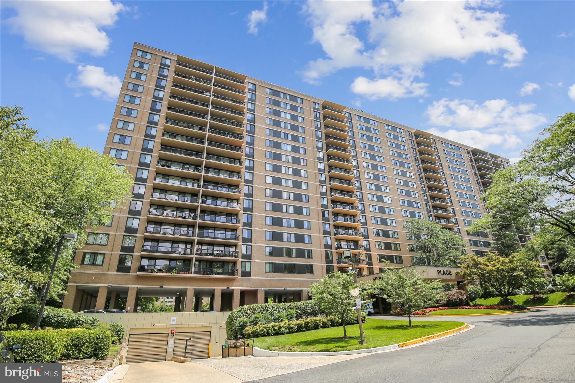 ***ALL UTILITES INCLUDED*** Spacious and beautifully updated 1BR, 1.5BA condo in the sought-after Place One Condominium! This sunny condo features a kitchen with bright white cabinetry, updated appliances, bright white subway tile backsplash which are complemented by gleaming LVP hardwood floors that extend throughout the entire unit. The dining area flows seamlessly into the open-concept living room, which is flooded with natural light from the expansive windows and offers fantastic views of the surrounding greenery.

The generously sized bedroom includes an en-suite bath, which—along with the half bath—was just updated in February 2025. A full-size washer and dryer are conveniently located in the unit.

Place One offers exceptional amenities, including 24-hour front desk service, on-site management, additional storage, a fully upgraded fitness center, saunas, a resort-style pool with a spacious deck, BBQ and grill areas, tennis courts, and even a dedicated dog park. Condo fees cover all utilities for added convenience.

The location is unbeatable—just minutes from major commuter routes, including I-395, I-495, I-95, and I-66. It's an easy commute to DC, the Pentagon, Old Town Alexandria, and the airport, with multiple Metro and bus stations nearby. Holmes Run Park, perfect for walking and biking, is right across the street. Plus, with the highly anticipated Landmark redevelopment underway, future residents will enjoy exciting new shopping, dining, parks, and transit options just steps away.

Note: The building is currently completing garage repairs, with work expected to wrap up  around early June. 

Dogs shall be limited to 25 pounds and not more than 15 inches tall measured at the withers. Inquire with HOA regarding move in time restrictions and possible fees/deposits.