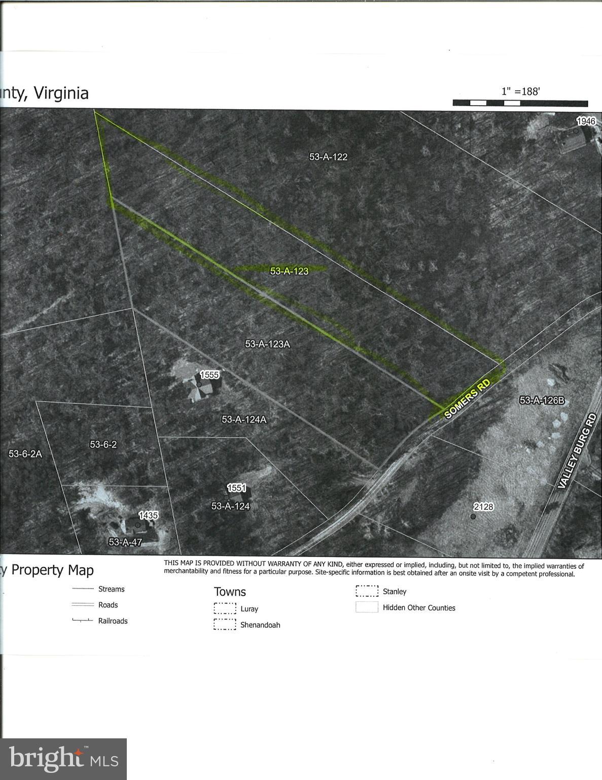 If you are looking for some land to build on? Just up the road from Lake Arrowhead and a 20-minute drive to Luray. Don't miss out on this opportunity to build your home on 3 acres.