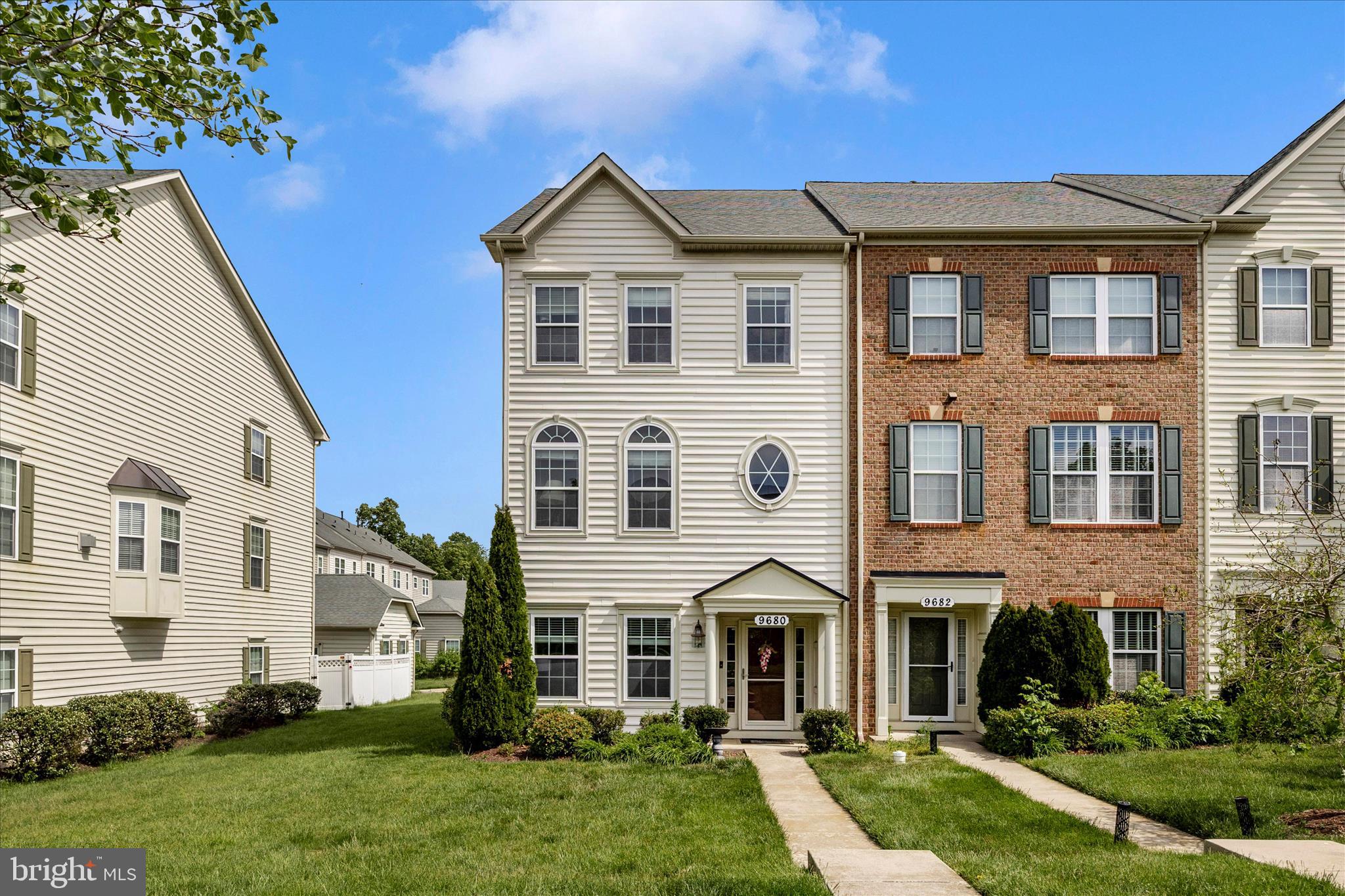 Beautiful end-unit townhome in Urbana! Entering through the ground level, you’re welcomed by a spacious family room with plenty of room to relax or entertain, along with a private office featuring French doors and a full bath, offering flexibility for guests or a potential fourth bedroom. Just behind the home, you’ll find a detached two-car garage for added convenience. Garage also features Tesla charging station!

The main level showcases a bright and open layout, where natural light pours in through stunning Palladian windows. The living area is anchored by a cozy three-sided gas fireplace, creating a warm and inviting atmosphere. The gourmet kitchen is designed for both function and style, featuring granite countertops, a center island, breakfast bar, stainless steel appliances, and a separate dining space perfect for everyday living or hosting. Newer kitchen appliances, and wood floors throughout the home!

Upstairs, the primary suite offers a peaceful retreat with a walk-in closet and an attached bath complete with a soaking tub and separate shower. Two additional generously sized bedrooms share a well-appointed hall bath. Upper level laundry room makes daily maintenance a breeze!

The community amenities are truly impressive, offering a lap pool, tot lots, sports fields, and more, all in a convenient location close to commuter routes, shopping, dining, and downtown Frederick. Schedule your tour now, you're going to love it!