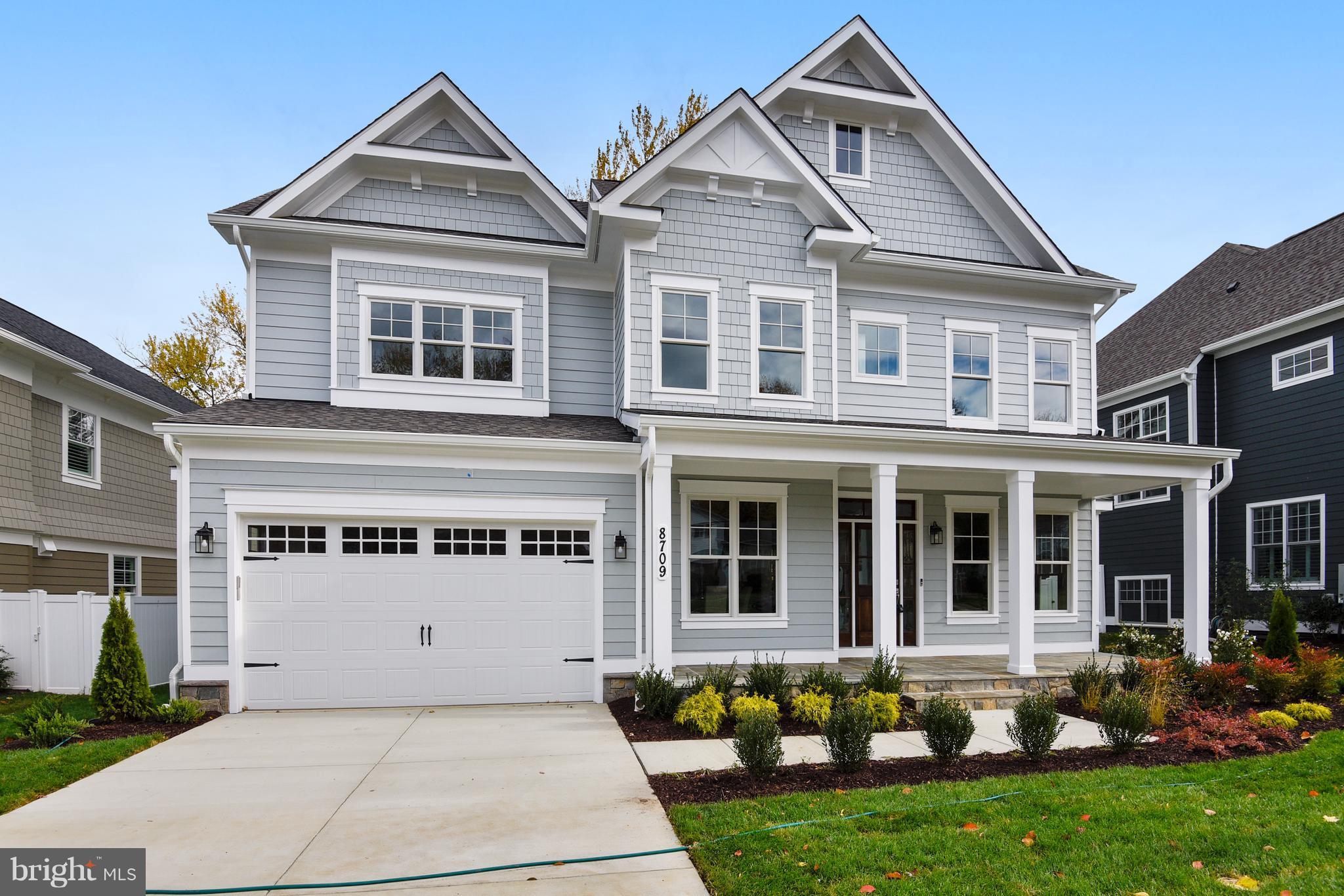 90% Completed! Spacious Arts & Crafts Colonial masterpiece, built by award-winning builder, Mid-Atlantic Custom Builders. Three fin levels, 5BR, 4.5BA, chef s kitchen, butler s pantry, mud rm, family rm, 2-car garage, rear patio, owner s suite with his & hers WIC, spa BA. 2nd flr hw/study area, finished lwr lvl incl 5th BR, FB, rec rm, media rm, exercise rm. Part of the Whitman HS Cluster.