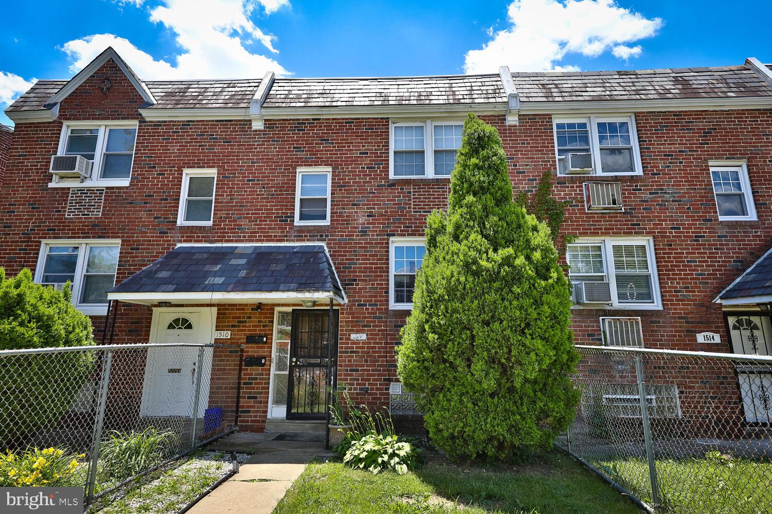 c1950's solid brick built as a duplex in Oak Lane. 1st floor has a nice sized living room with dining area, full sized bath with one large bedroom. 2nd floor unit is identical to the first floor unit. Great investment property! Or live mortgage free. New kitchens, new windows t/o, refinished oak hardwood floors t/o, new 2-car garage door, enter from basement, central air, natural gas heat, all utilities separate. Eating and Drinking-There are about 42 restaurants, bars and coffee shops in 19126. People in 19126 can walk to an average of 2 restaurants, bars and coffee shops in 5 minutes. Walk Score is 75! Lots of green and trees too!  2nd floor apt is vacant for your convenience, in case you want to owner-occupy.  Cute fenced-in front yard, great for garden or a pet!  First floor tenant would love to stay, she's been there for over 30 years, pays $625.00 a month.  She's willing to leave or pay more.