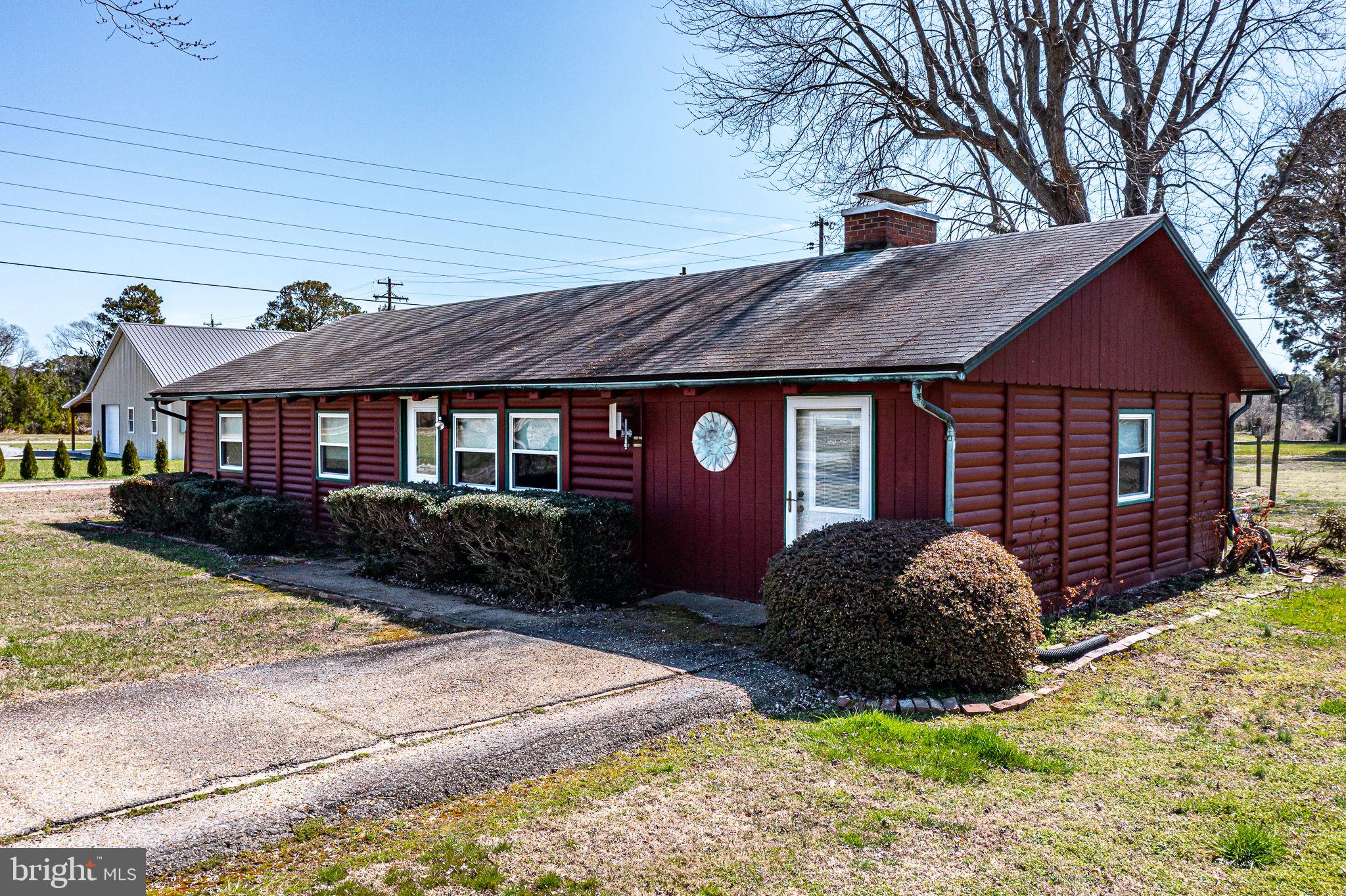 Large lot 1.46 acres with pier. MLW 2 feet. Nice beginner home or summer home to enjoy activities on water. Minutes to town of Reedville. Exposed beams in ceiling of great room. Back glassed porch has water view of pier. One storage shed 13 ft X 24. Detached garage, 2 car with concrete floor 20 X 24 feet. Another large building with concrete floor 18.5 ft X 45 ft. MAJOR PRICE REDUCTION AS OF 6/22/26!!!!