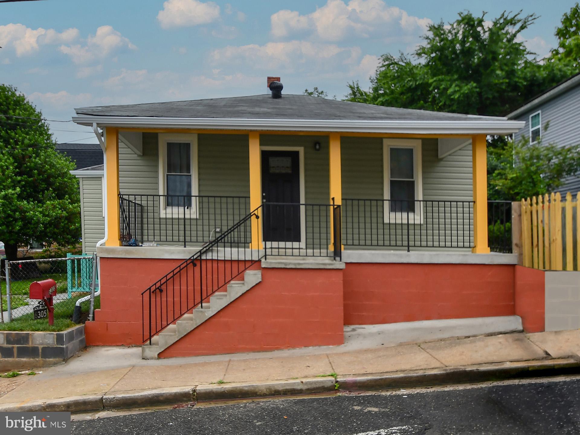 This beautifully renovated 3-bedroom, 1-bathroom Capitol Heights home offers the perfect blend of modern updates and cozy charm. From the welcoming new front porch to the fully remodeled kitchen and bathroom, every detail has been handled for you. This home offers a durable 7-year-old roof and modern recessed lighting throughout. Enjoy easy maintenance with beautiful ceramic tile floors in the kitchen and high-quality laminate flooring flowing seamlessly through the living and dining rooms. Whether you are buying your first home or simplifying your lifestyle to downsize. Enjoy the outdoor living in the spacious backyard and this  Move-in home is ready and waiting for you!