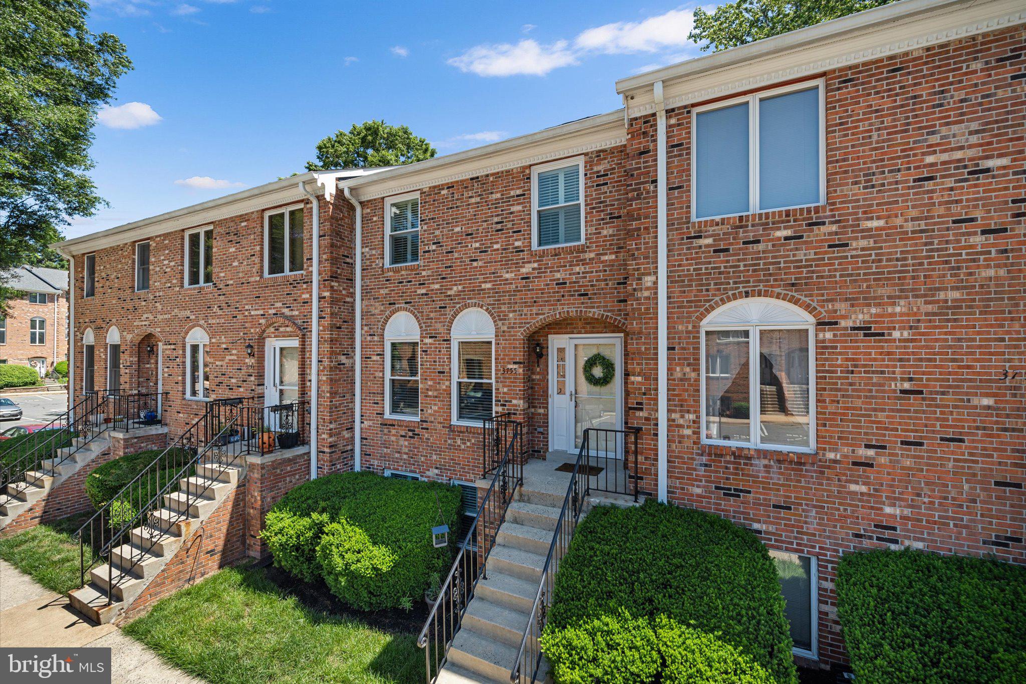This spacious and light-filled townhouse, tucked away with serene views of mature trees, will be ready for move-in by early June. With four generously sized bedrooms and three full bathrooms, there’s ample space for comfort and convenience. The home feels clean, bright, and inviting from the moment you walk in.

The kitchen is equipped with sleek stainless steel appliances and opens to a formal dining area, perfect for entertaining. Just off the dining space, enjoy a dramatic overlook into the two-story living room, where vaulted ceilings and elegant shoji window screens add architectural charm.

Upstairs, the top level features three bedrooms, two full baths, and a dedicated laundry area. The middle level includes a fourth bedroom and a full bath. Adjoining the lower level flex room the sliding glass doors  lead to a welcoming rear deck with peaceful wooded views—ideal for morning coffee or evening relaxation.

Located just a four-minute drive from Bailey’s Crossroads, you’ll have easy access to shops, restaurants, and commuter routes while still enjoying the quiet of a tree-lined community.