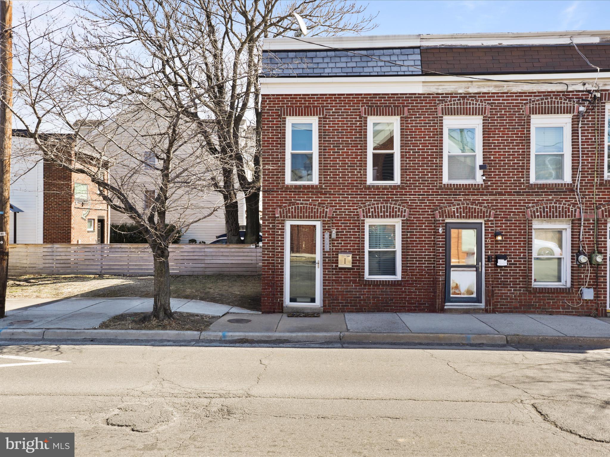 This beautiful, updated semi-detached Federal townhome offers the perfect blend of city living and comfort.  No HOA!! The open floor plan flows seamlessly from the spacious living area to the dining space and fully renovated kitchen. A convenient powder room adds extra privacy. The enviable deep rear yard, fully fenced with a patio, party lights, and landscaping, is perfect for entertaining or relaxing. The upper level features two spacious bedrooms, a custom-designed closet room with a stackable washer/dryer, and a fully updated bathroom. Located in NE Old Town, just a few blocks from the Braddock Metro, this home offers easy access to the many shops, restaurants, and activities of historic Old Town. This is the one!
