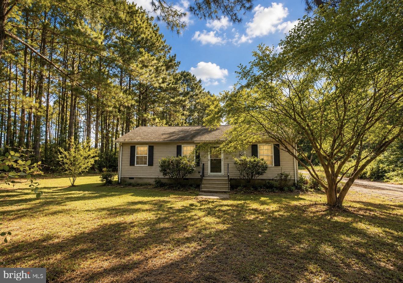 Located in the highly desired Cedar Landing area of Marion Station , this 3 bedroom ,1 bath rancher offers 2 full acres of private outdoor space, a definite rare find . The home features a fresh exterior look with several updates .  Inside the home has been very well maintained offering the perfect opportunity for your personal touch . Enjoy the peace, privacy, and space this property has to offer.