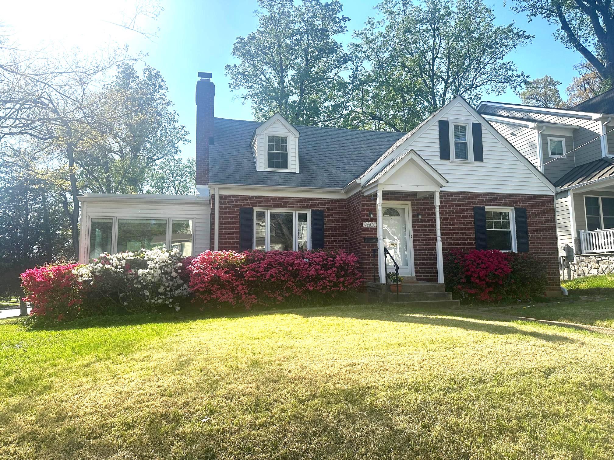 Rarely available inside the Beltway, this spacious 4-bedroom, 2-bath Cape Cod with an attached garage combines classic charm, thoughtful updates, and a highly sought-after Bethesda location. Situated on a generous corner lot, tucked away on no through neighborhood streets, this home offers both privacy and convenience, just minutes from NIH, Walter Reed, Medical Center Metro, YMCA, Wildwood Shopping Center, the French International School, St. Jane de Chantal School, the Trolley Trail, parks, and Downtown Bethesda. Routes 270, 355, and 495 are only one mile away, making commuting effortless.  

Lovingly maintained since 1948, the home features hardwood floors throughout, a cozy wood-burning fireplace with decorative electric insert, and a renovated kitchen with granite countertops, breakfast bar, coffee bar with storage, and space for casual dining—perfect for everyday life.  Don't miss the under-cabinet electrical outlets for ease of using small appliances!  

The large heated sun room, surrounded with azaleas, is an ideal spot to start your morning with coffee, enjoy evening game nights, or relax year-round in sunlight-filled comfort. Upstairs, newly refinished hardwood floors complement spacious bedrooms, and the 2026 fully renovated main-level bathroom adds a modern touch. The unfinished basement offers ample storage and endless possibilities for a home gym, workshop, or hobby area.

Major system updates give peace of mind, including siding, roofs, windows, electrical heavy-up and rewiring, furnace, water heater, and an EV charger for modern convenience.

This move-in ready home combines timeless character, modern updates, and an unbeatable location—a rare opportunity that won’t last long.


Recent Updates & Improvements

2026 – Main level bathroom renovated
2026 -  Majority of the home freshly painted 
2026 -  New Carpet 
2026 – Refinished hardwood floors (2nd floor)
2026 – Replaced basement exterior door
2025 – Replaced first-floor windows
2021 – Replaced all sun porch windows
2018 – Replaced water heater
2016 – Replaced furnace
2014–2015 – House rewired
2014 – Electrical heavy-up and new panel
2014 – Replaced siding and all roofs
2014 – Replaced second-floor windows