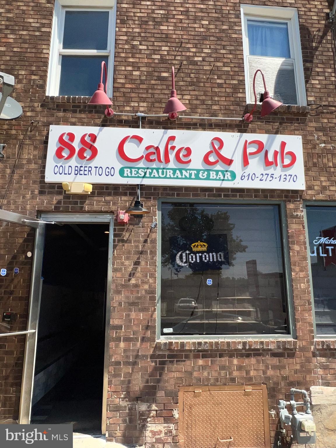 Mixed use  building  locates in the prosperous Norristown down area For Sale.  1/F  is a commercial space currently runs as a tavern with "R " liquor license. "R" licensed establishments may sell Beer, Wine & Spirits for on-premises consumption & Beer , Sunday sale permitted, the fair value for the R" liquor license in Montgomery county is around $400,000 which includes in this sale. There is also a kitchen can serve hot food. Customers can enjoy the beer while have delicious dinner the same time. There are another passive income from the slot machines. They also have cigarette license to allow you sell the cigarette to the customers.  Business are great and always busy. It is easy to operate and the seller can train the new owners. There are 3 bedroom apartment on the 2/F with separate entrance and fire exist stairs.  There are total 4 source of incomes, the bar & food, the slot machine , the cigarette sale and the rental incomes. The owner runs the bar and food business for a long time, decides to retire.  There is a comparable on 672-674 E Marshall St recently sold for $1.3 millions.  It is a very rare opportunity to own a commercial property  in downtown Norristown. Possess the R" liquor license- very few for sale in Montgomery county, Also have well built profitable business.