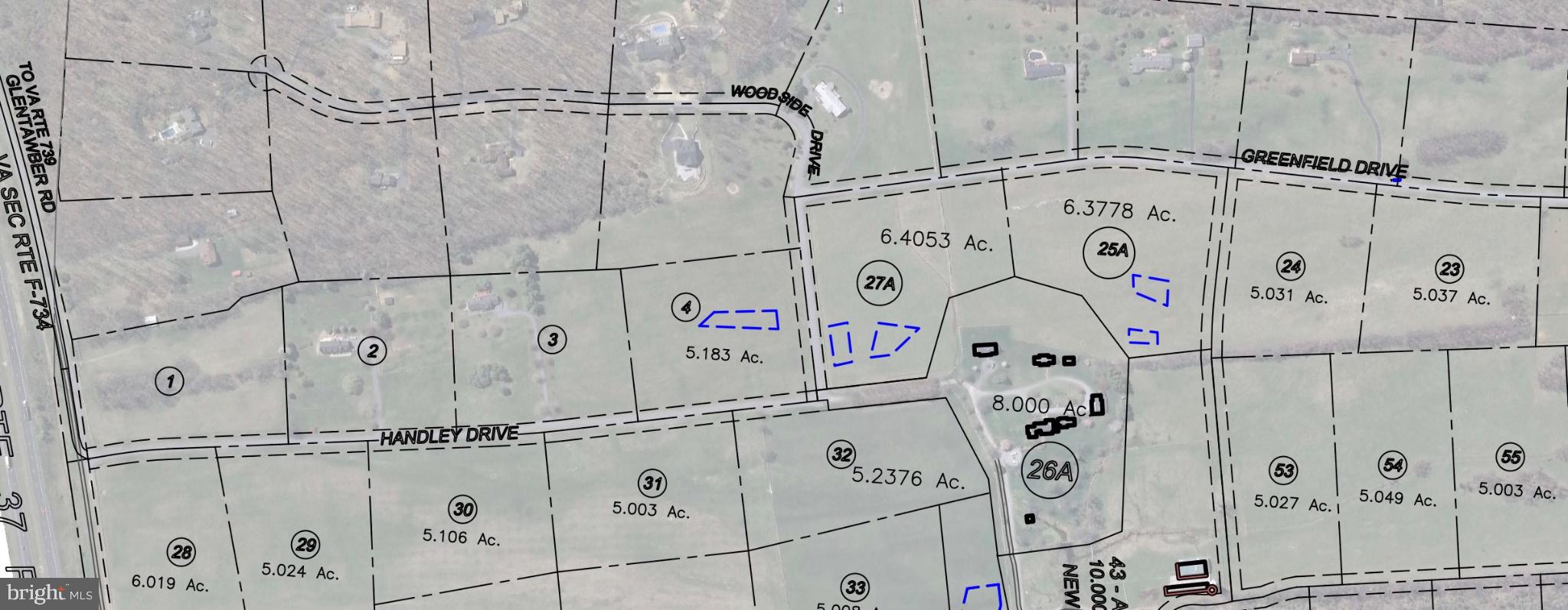 Spring Valley Estates.  A rare opportunity to find a 5-Acre lots within 5 minutes of downtown Winchester and the Valley Health Medical Center.  James Wood High School and Apple Pie Elementary within a mile of this lot.  Fully built lot with approved perc on file.  Buyer can buy the lot and build their dream house or for future investment purposes.  This corner lot is cleared with existing road frontage.